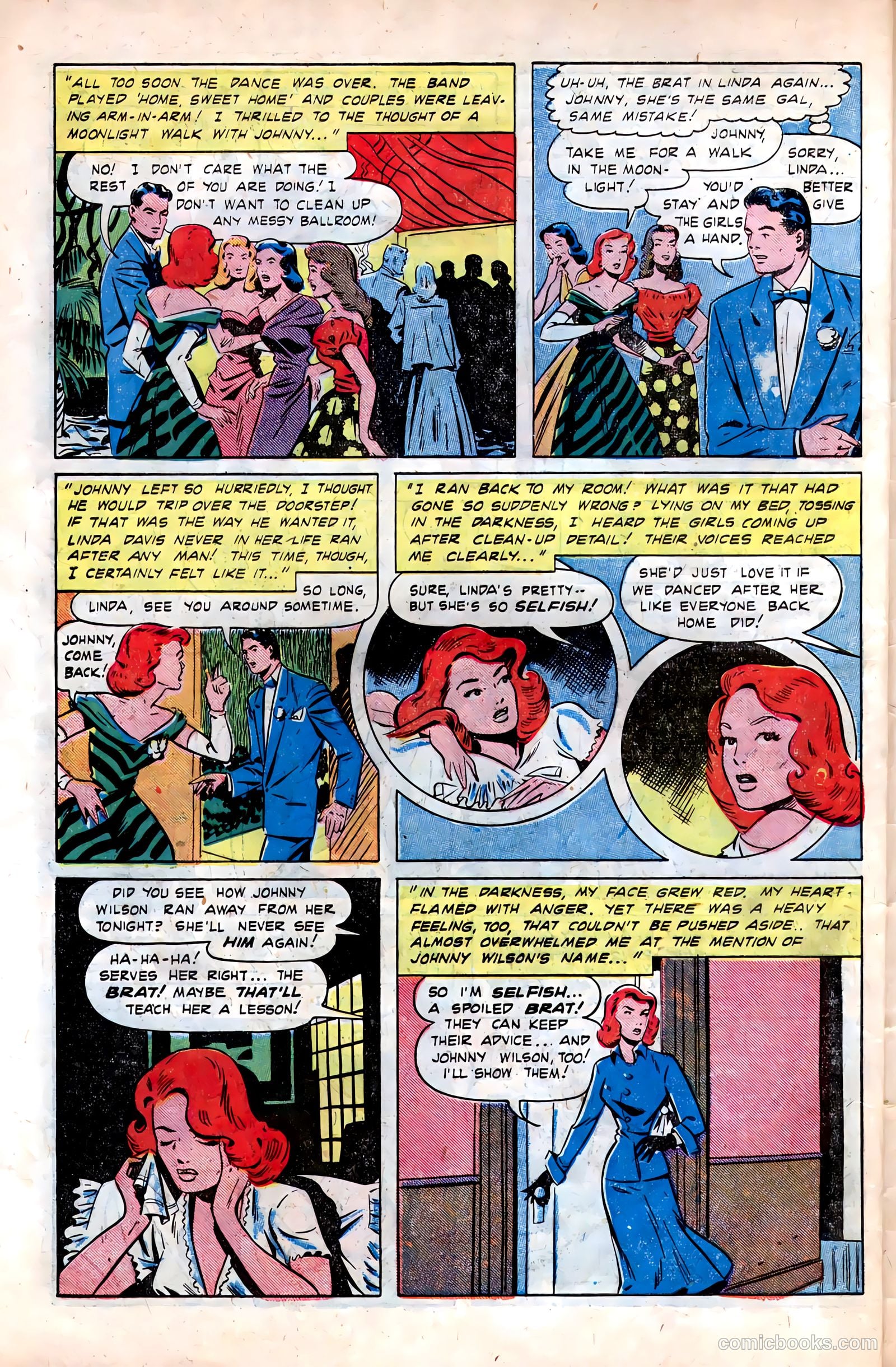 Pictorial Romances #4 (1950) — page 31 of 37