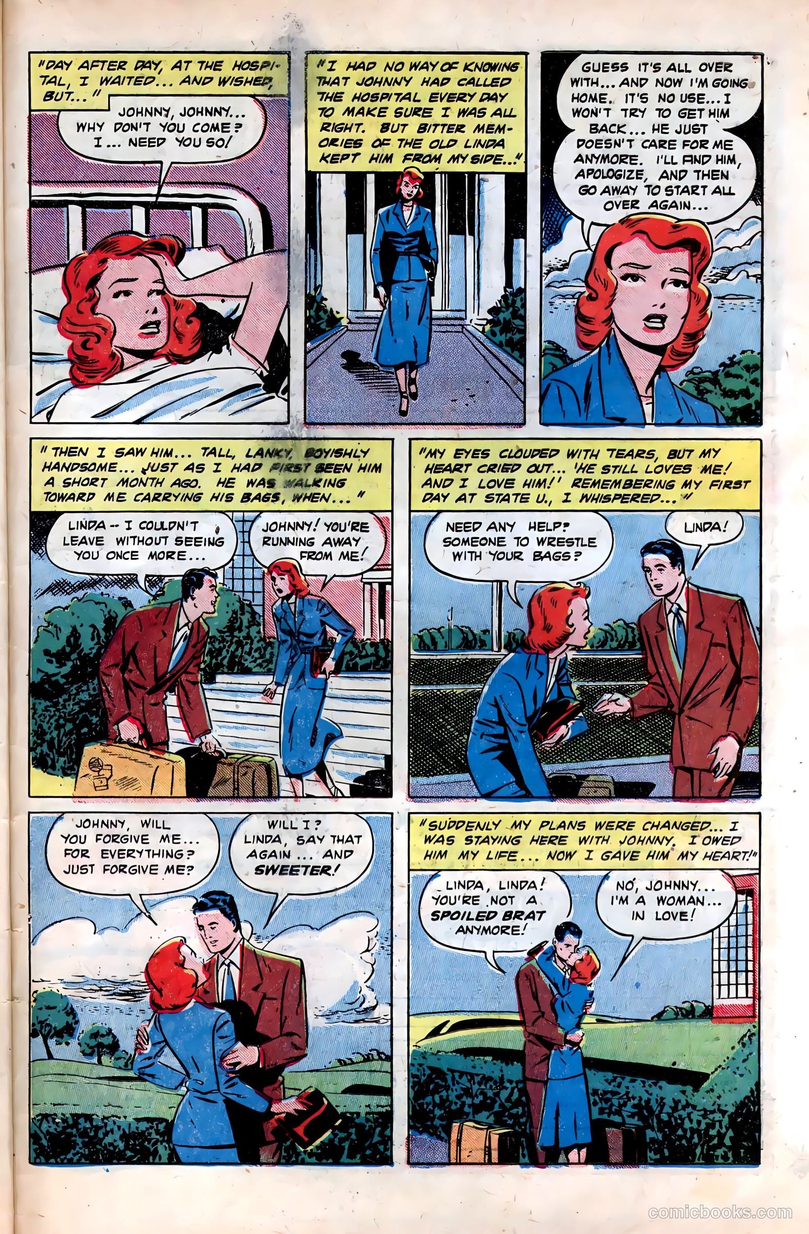 Pictorial Romances #4 (1950) — page 34 of 37