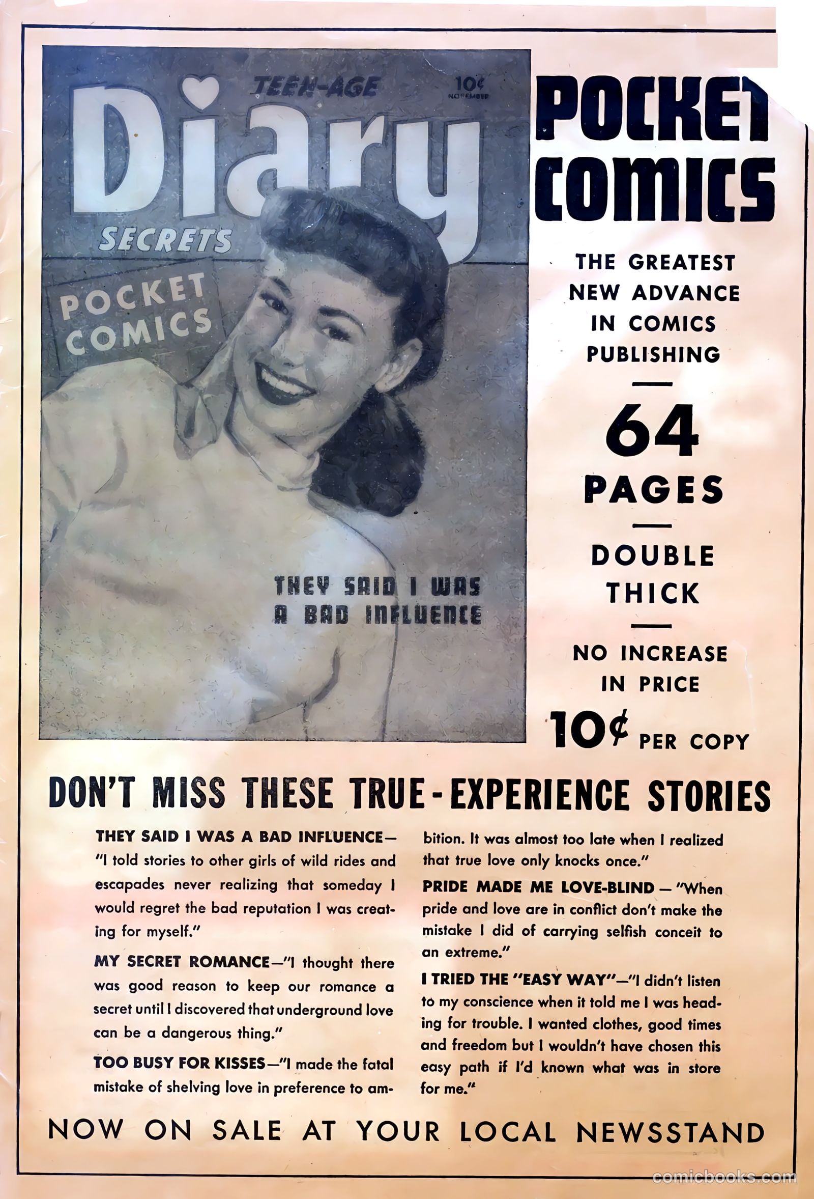 Pictorial Romances #4 (1950) — page 36 of 37