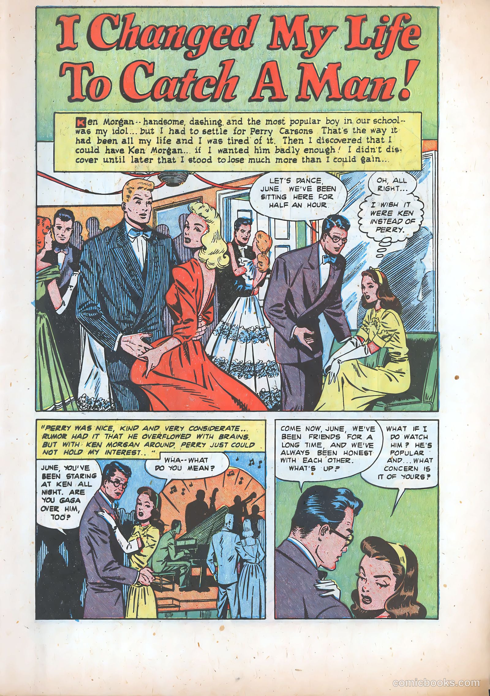 Pictorial Romances #5 (1951) — page 3 of 36
