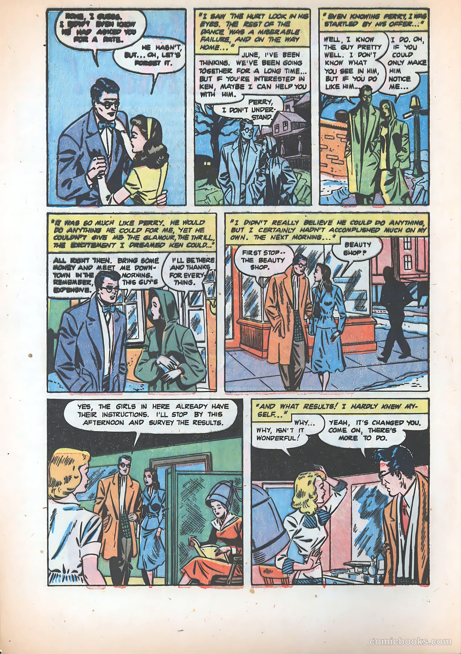 Pictorial Romances #5 (1951) — page 4 of 36