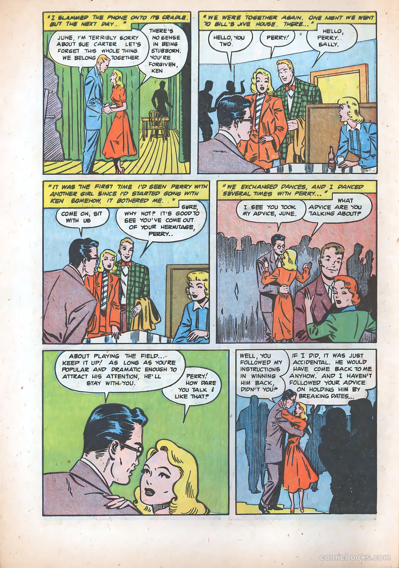 Pictorial Romances #5 (1951) — page 10 of 36