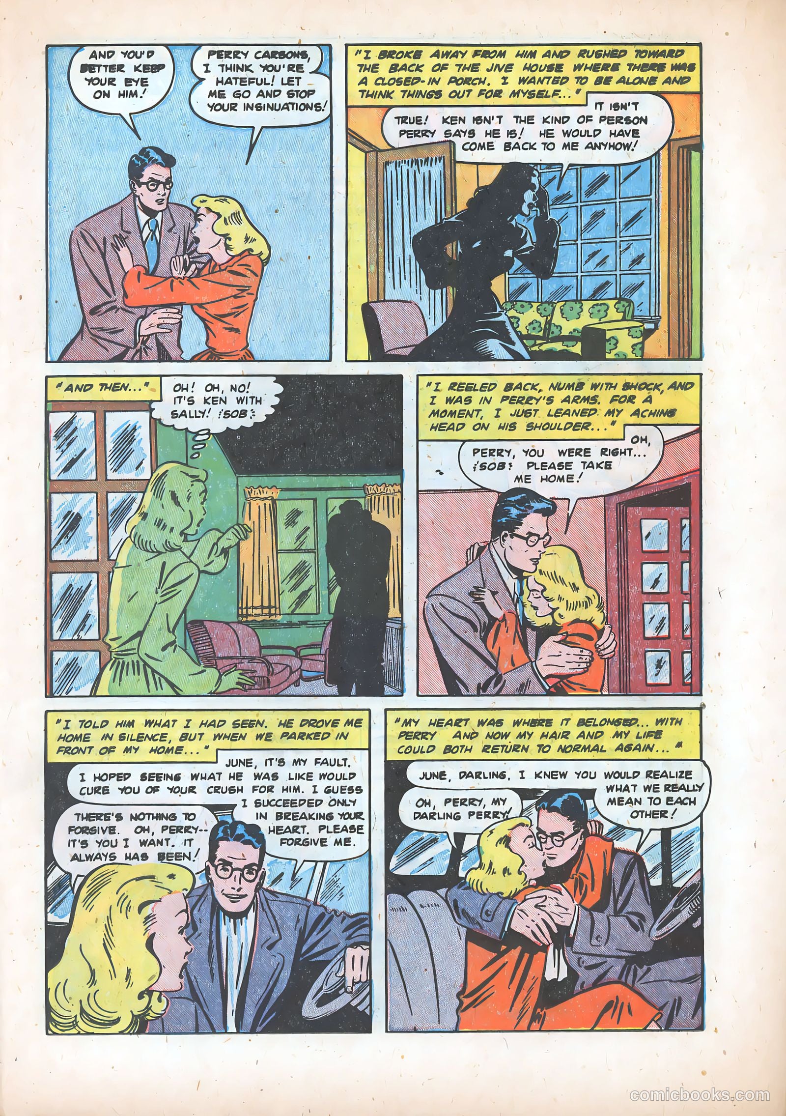 Pictorial Romances #5 (1951) — page 11 of 36