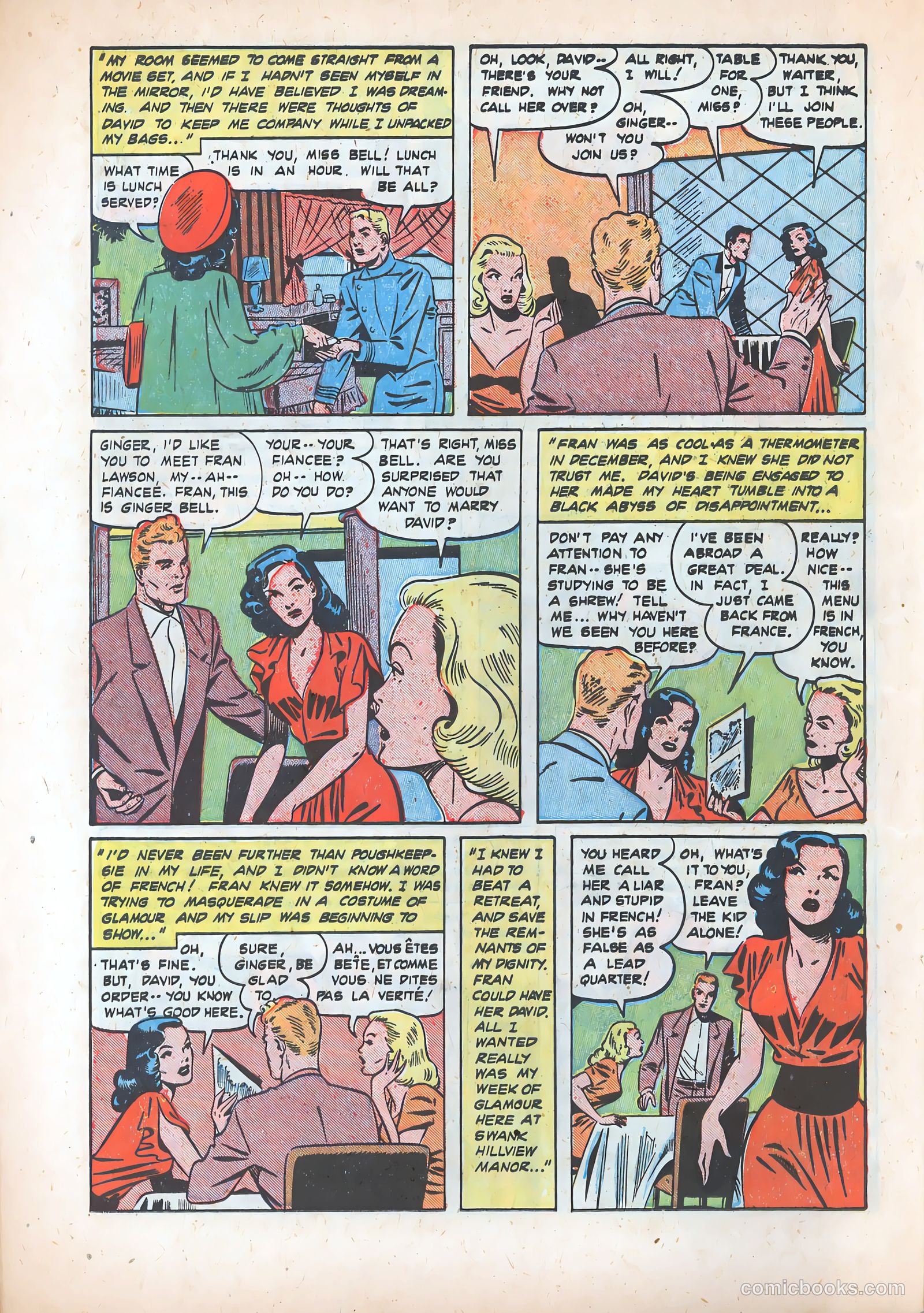 Pictorial Romances #5 (1951) — page 14 of 36