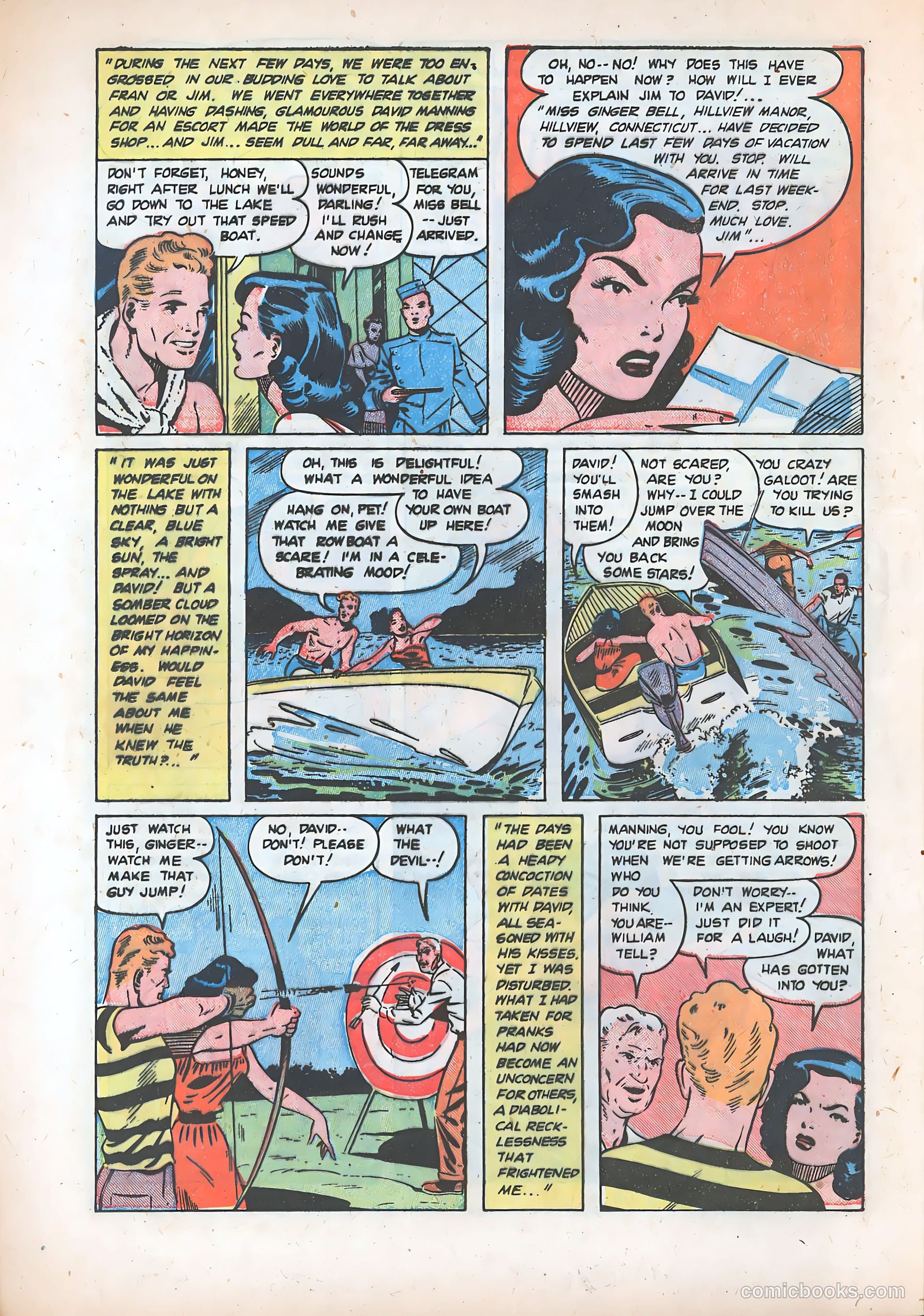 Pictorial Romances #5 (1951) — page 16 of 36