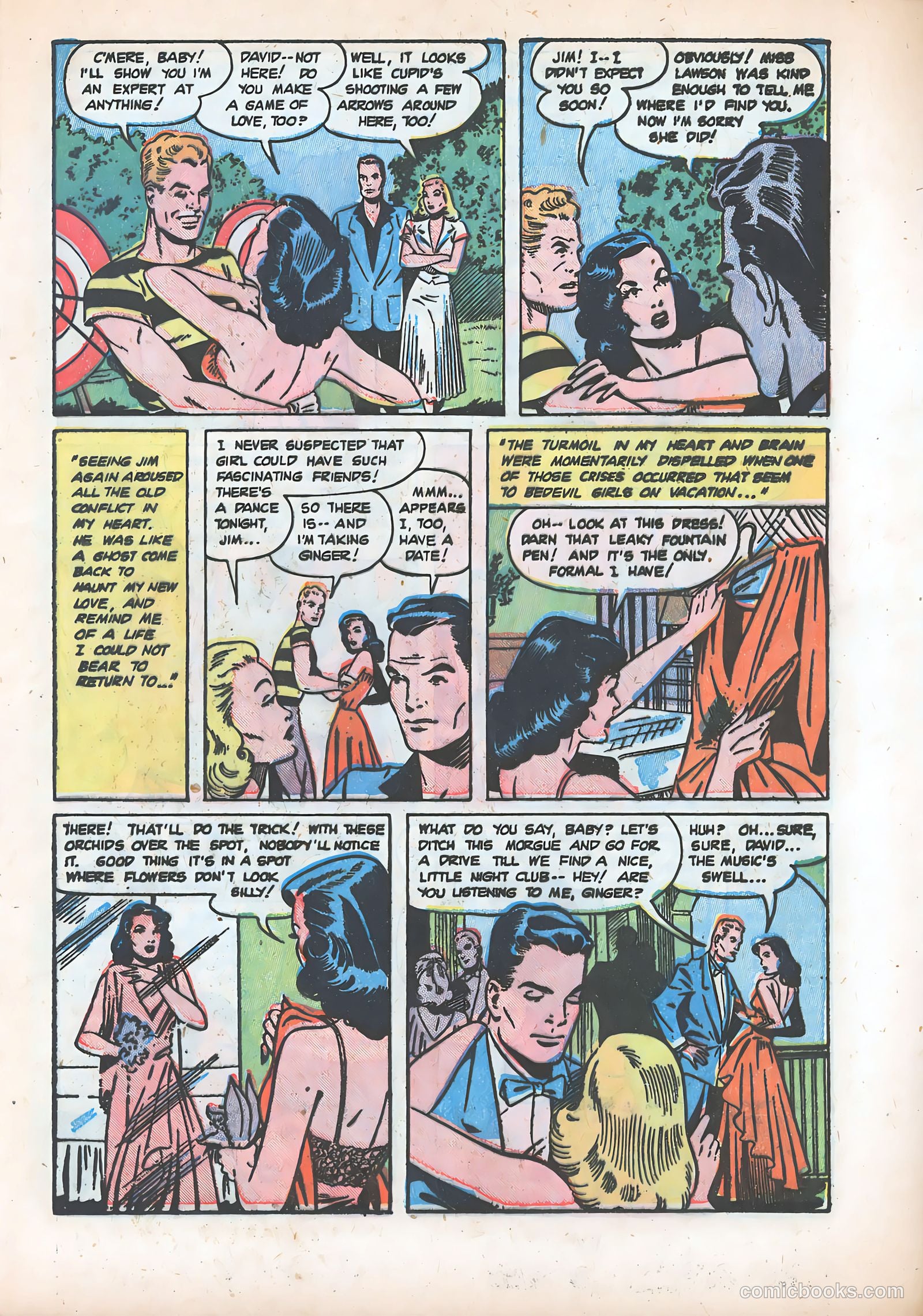Pictorial Romances #5 (1951) — page 17 of 36