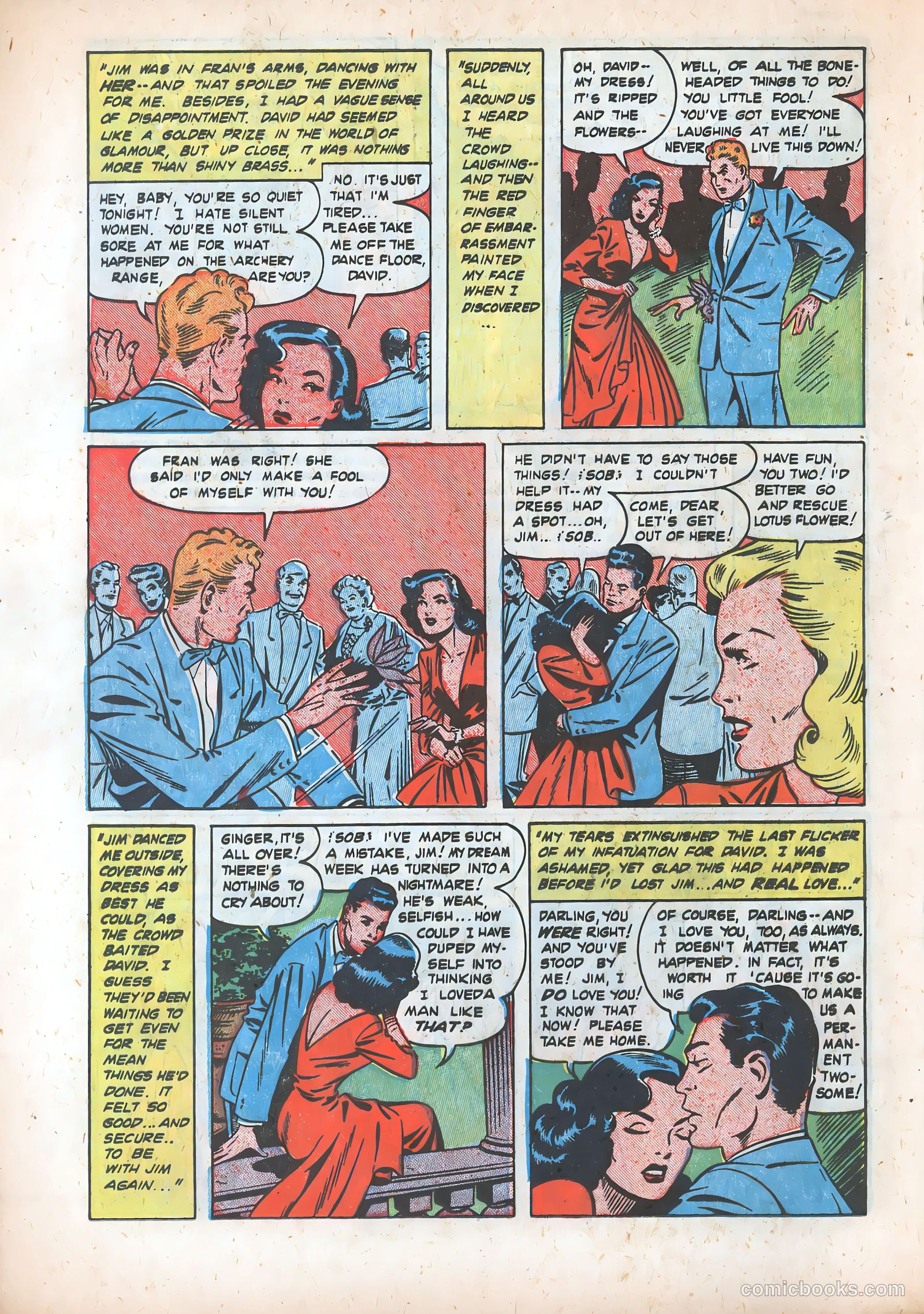 Pictorial Romances #5 (1951) — page 18 of 36