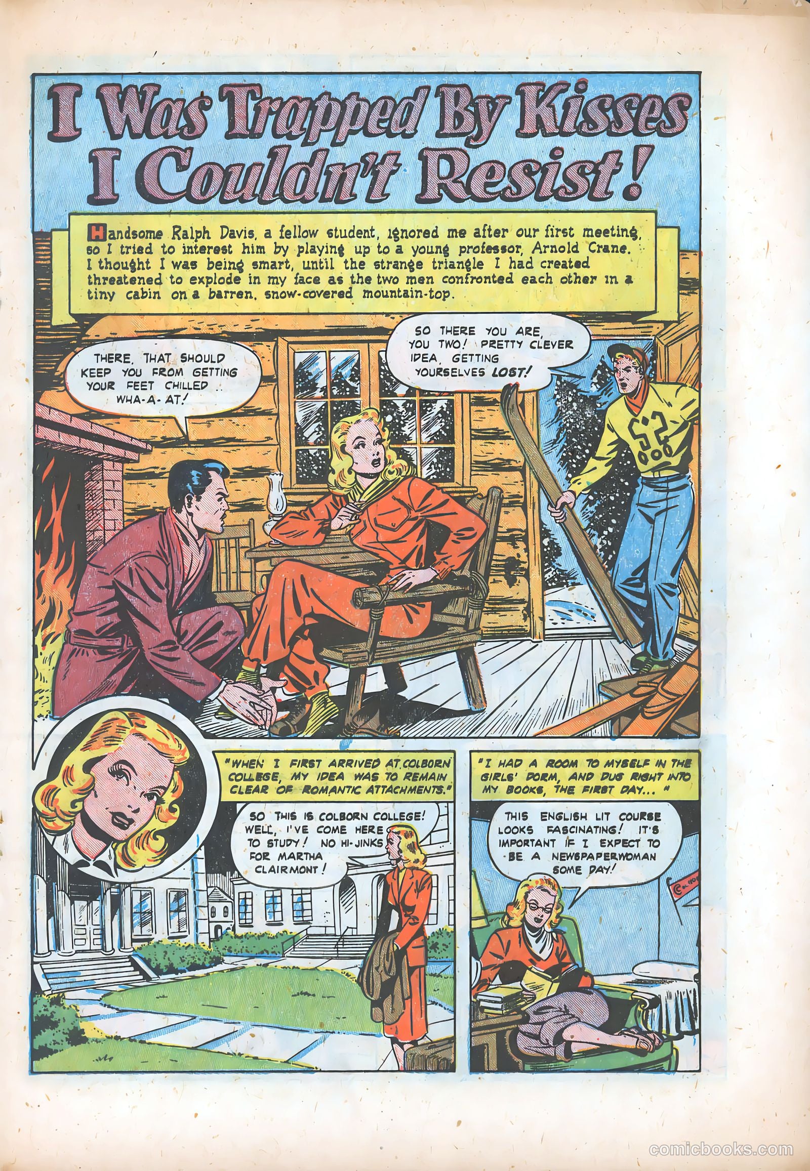 Pictorial Romances #5 (1951) — page 19 of 36