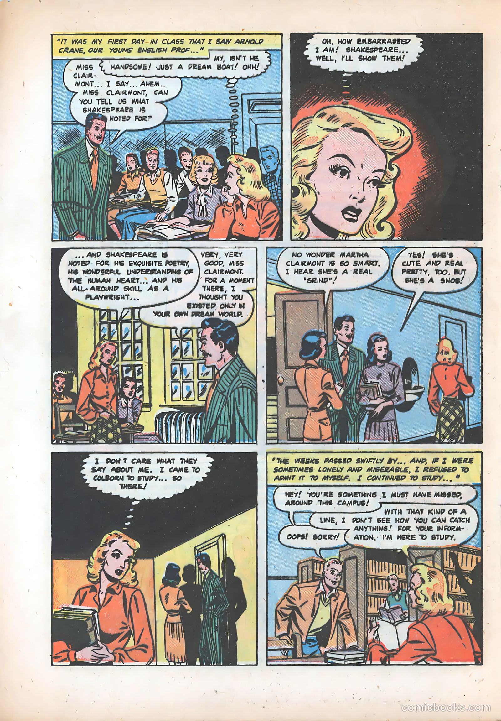 Pictorial Romances #5 (1951) — page 20 of 36