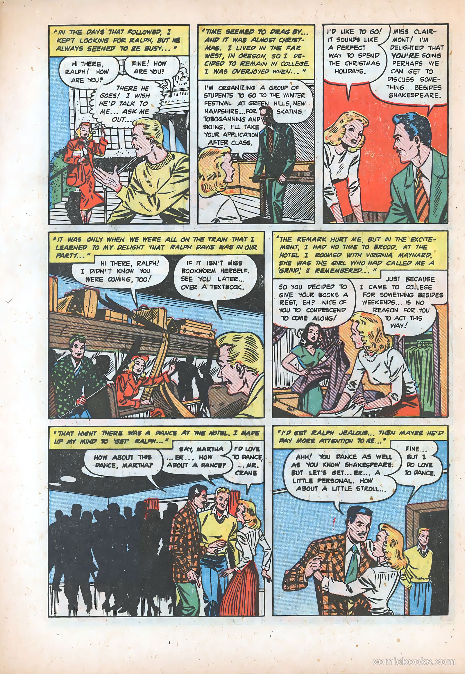 Pictorial Romances #5 (1951) — page 22 of 36
