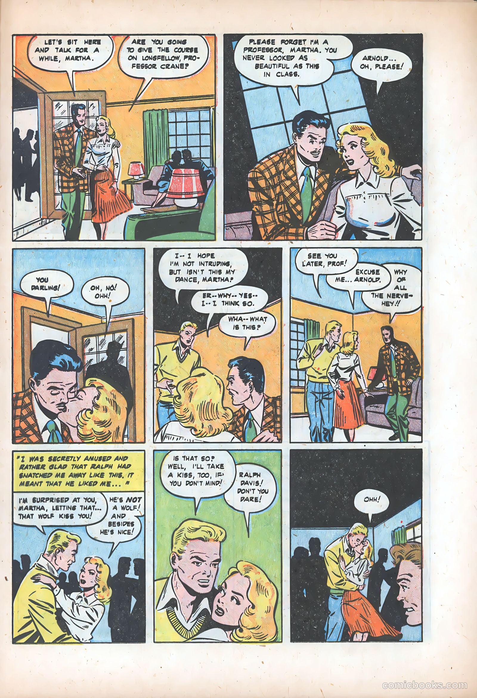 Pictorial Romances #5 (1951) — page 23 of 36