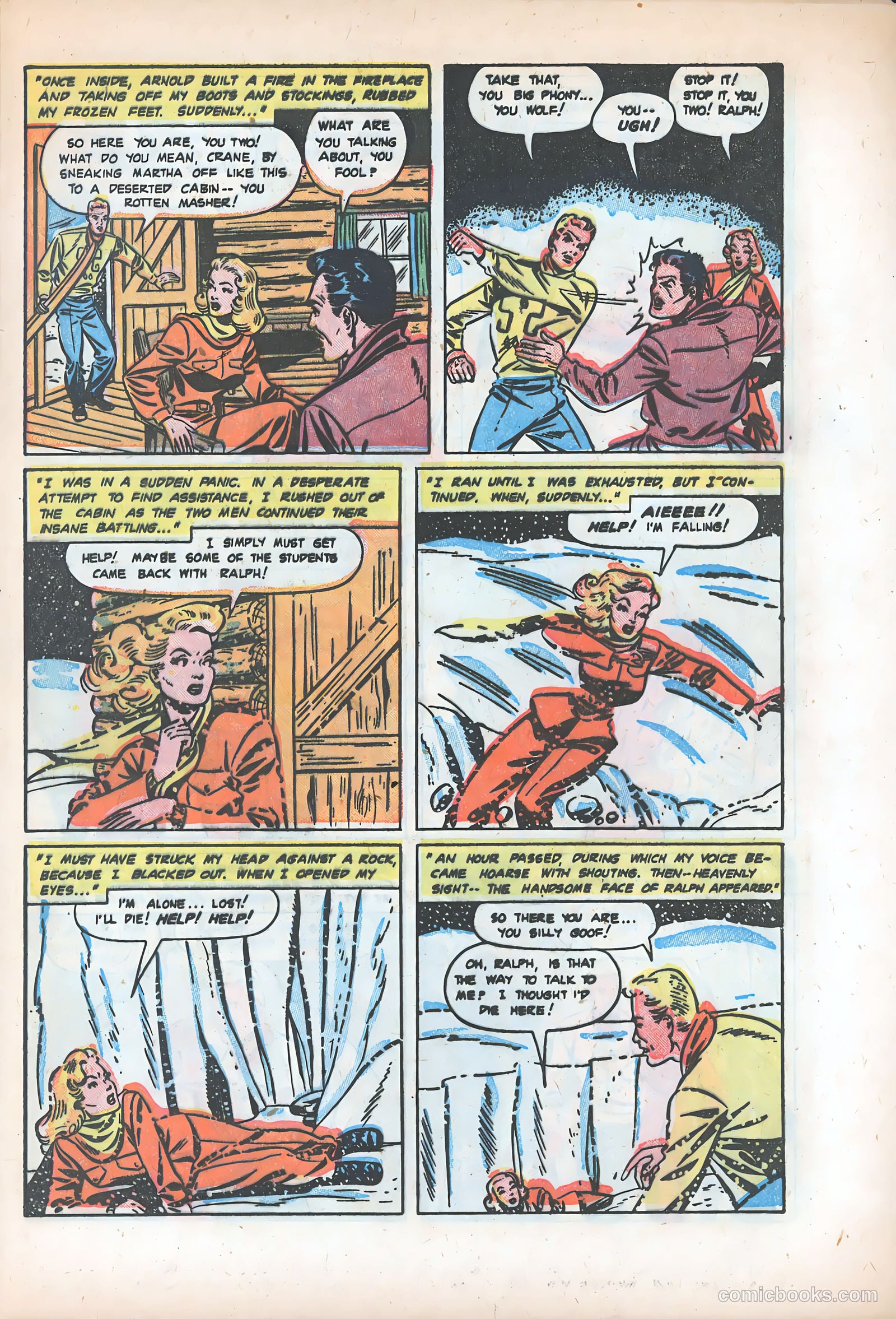 Pictorial Romances #5 (1951) — page 25 of 36