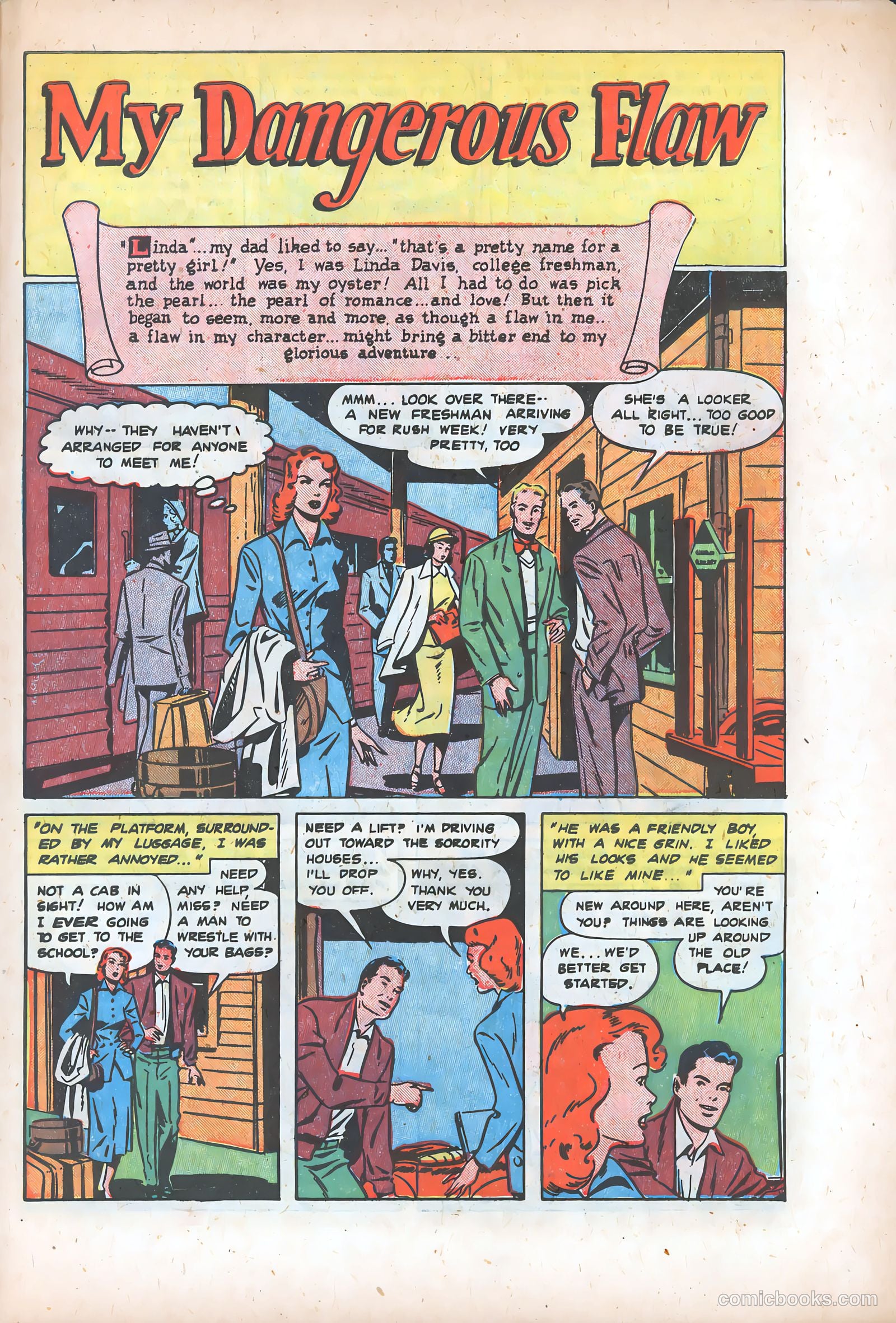 Pictorial Romances #5 (1951) — page 27 of 36