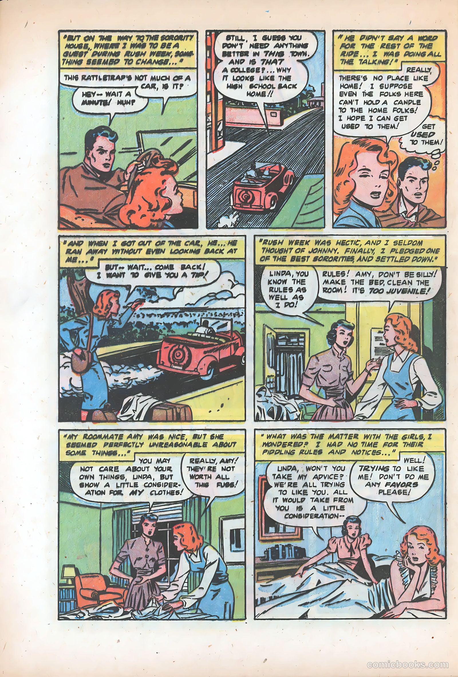 Pictorial Romances #5 (1951) — page 28 of 36