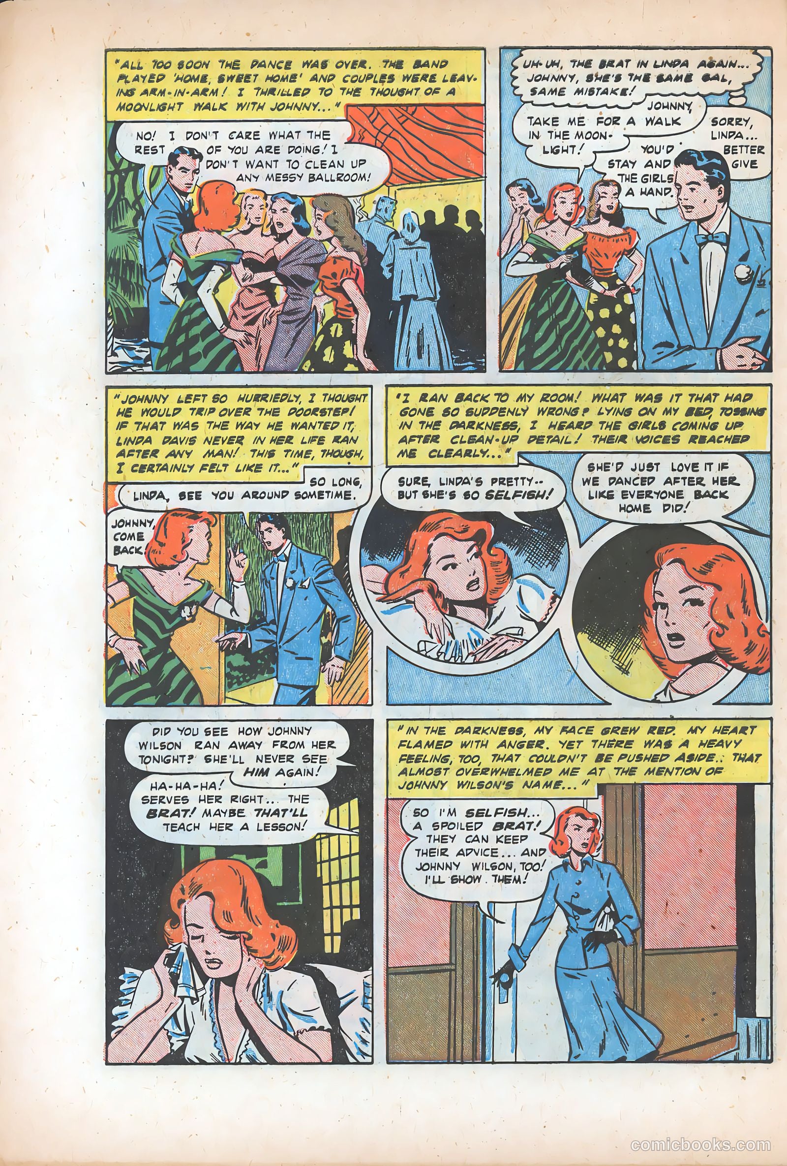 Pictorial Romances #5 (1951) — page 30 of 36