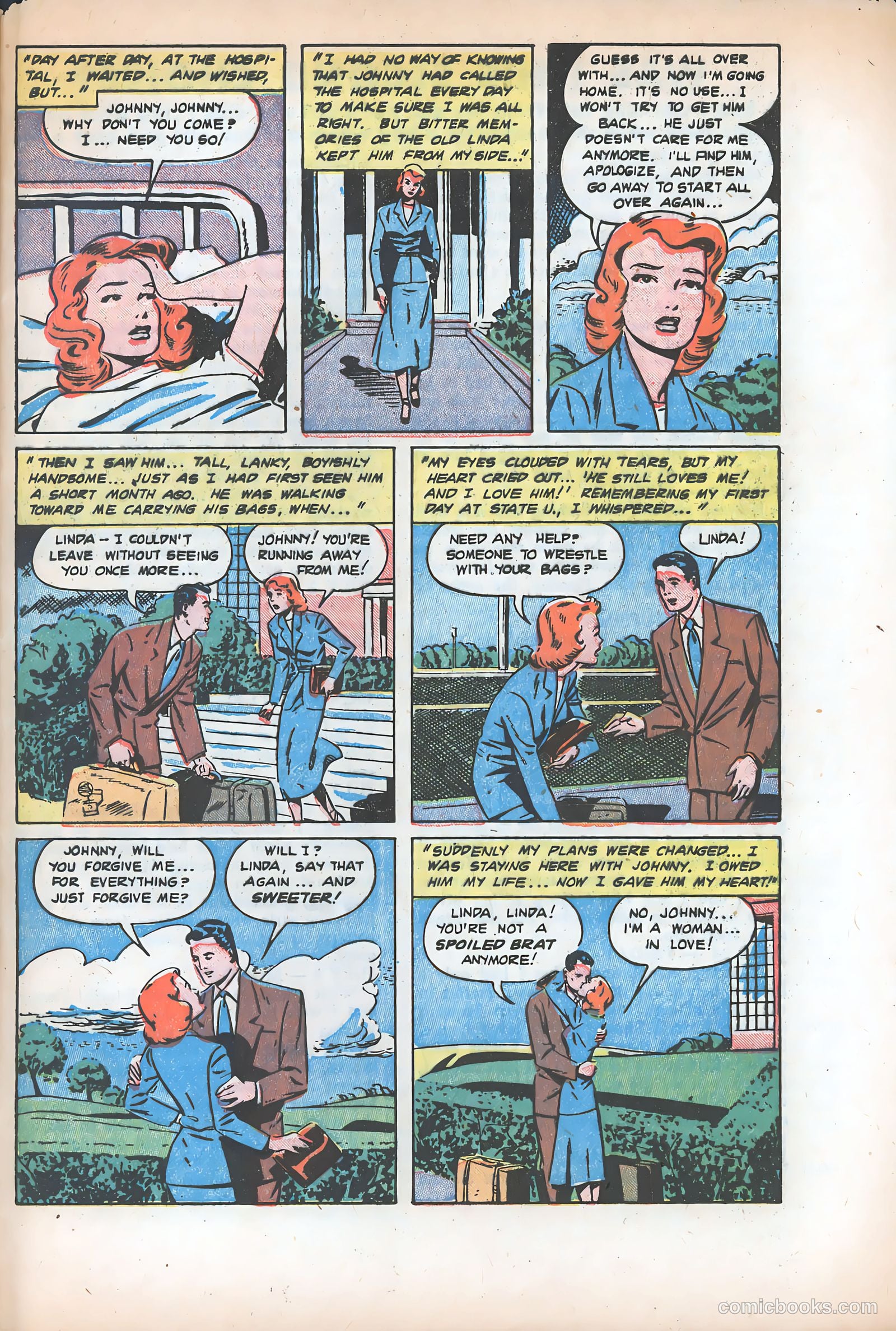 Pictorial Romances #5 (1951) — page 33 of 36