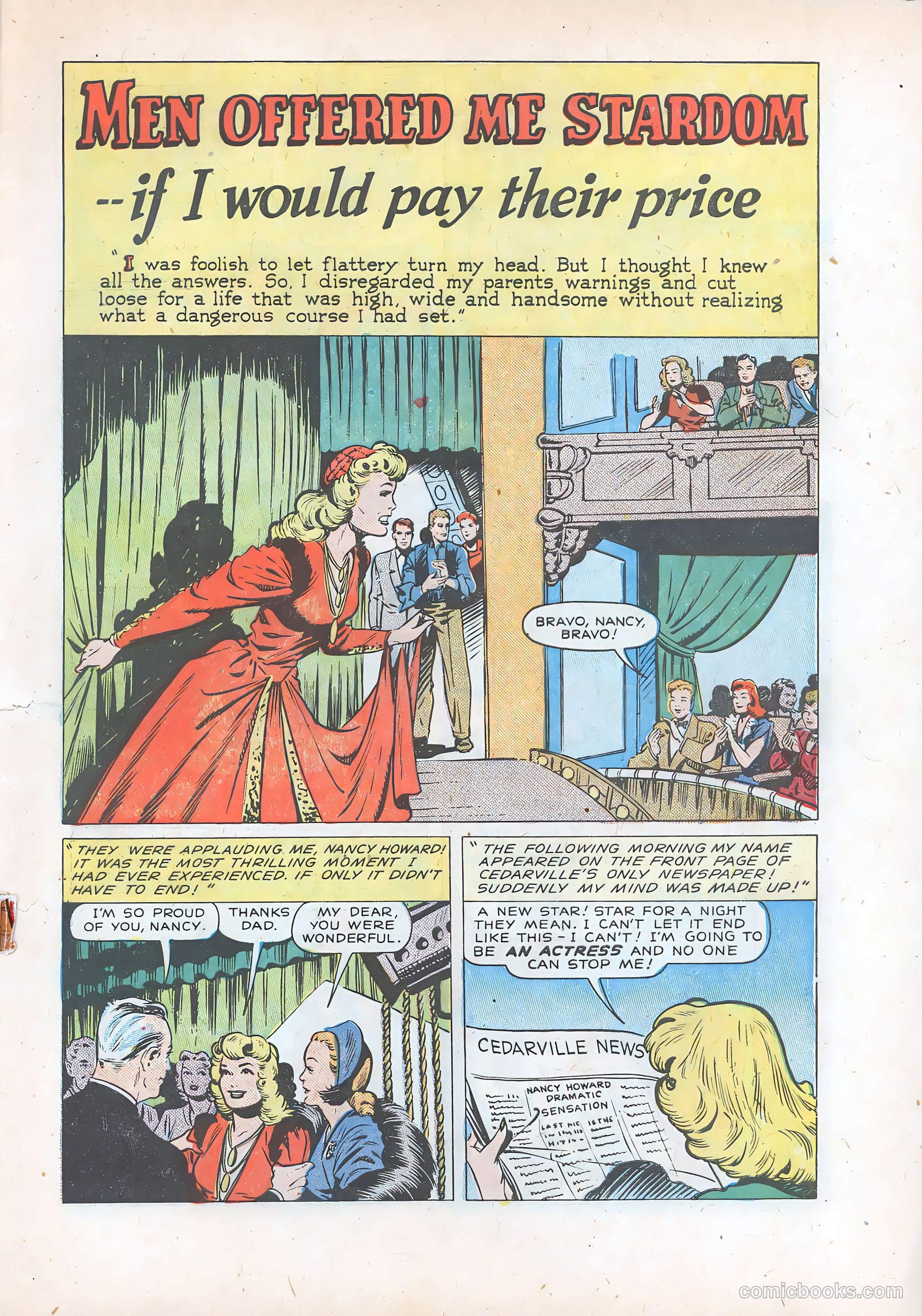 Pictorial Romances #6 (1951) — page 3 of 36