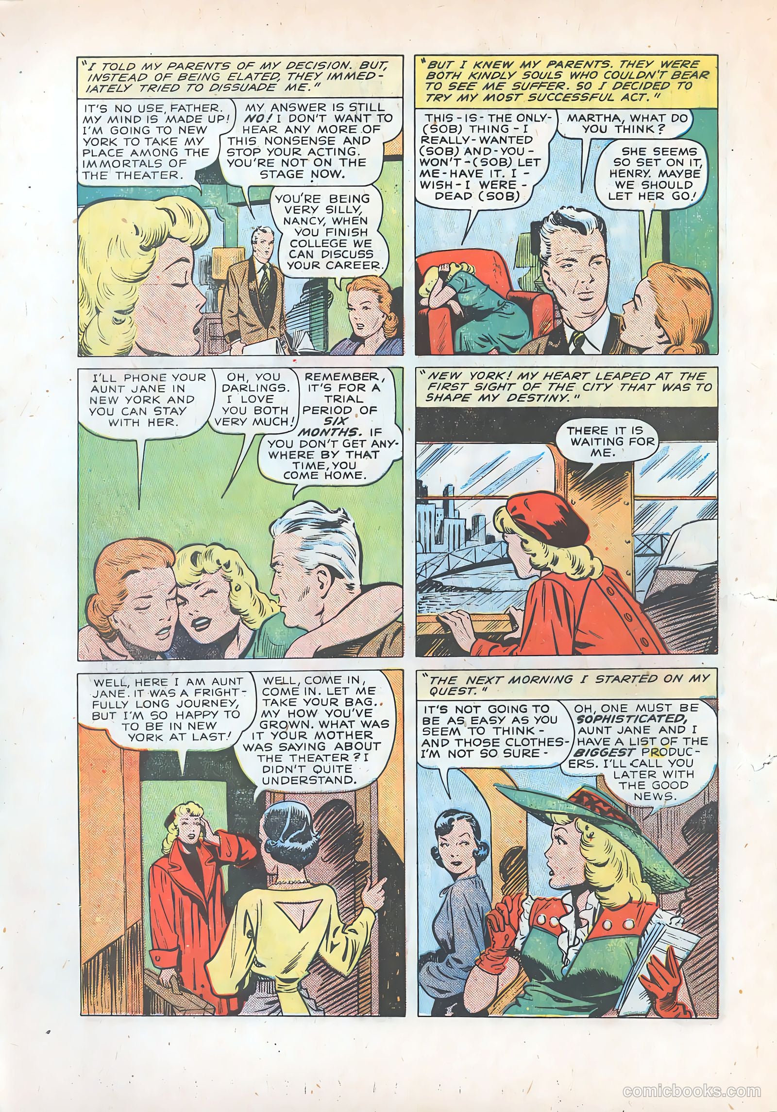 Pictorial Romances #6 (1951) — page 4 of 36