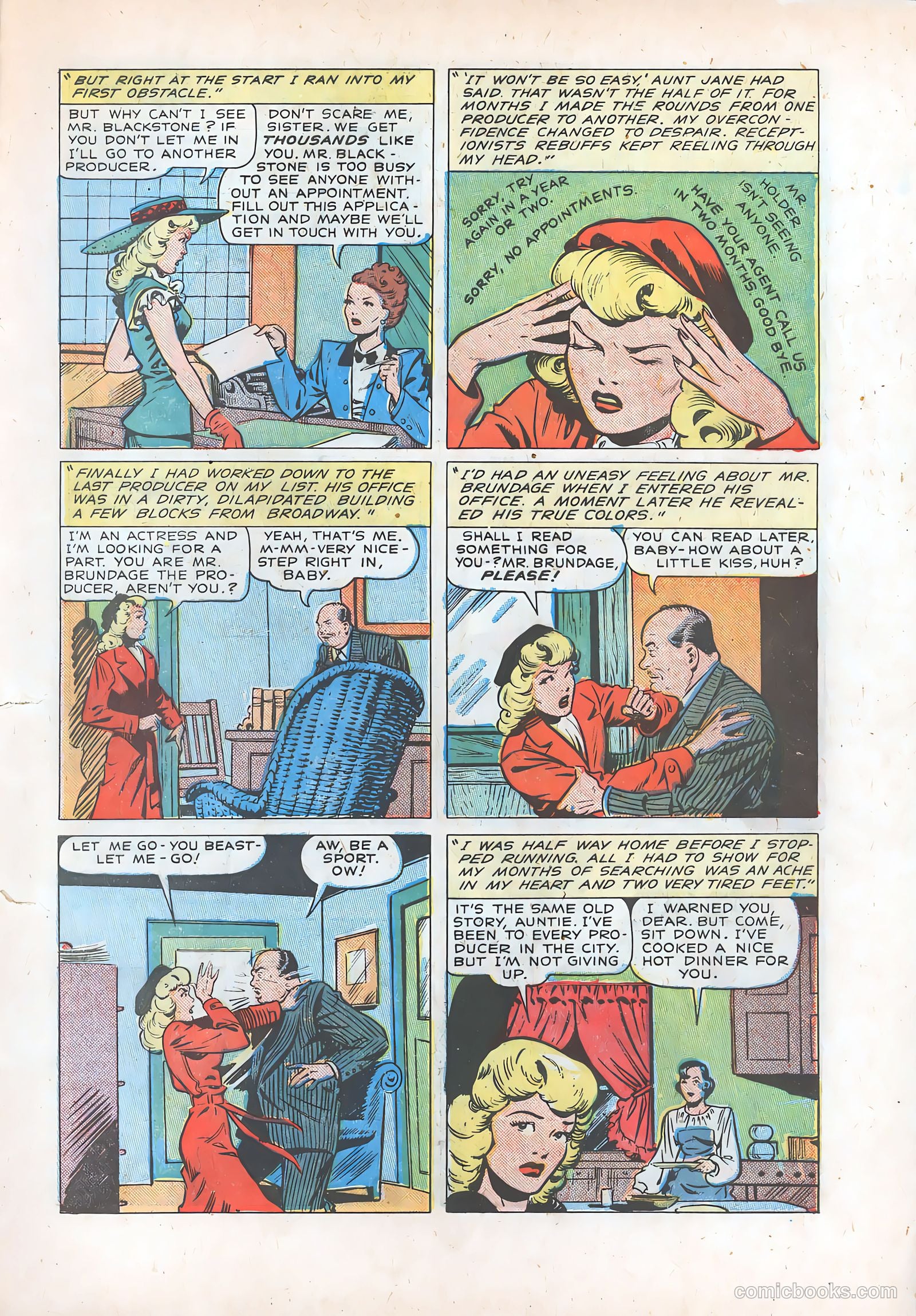 Pictorial Romances #6 (1951) — page 5 of 36