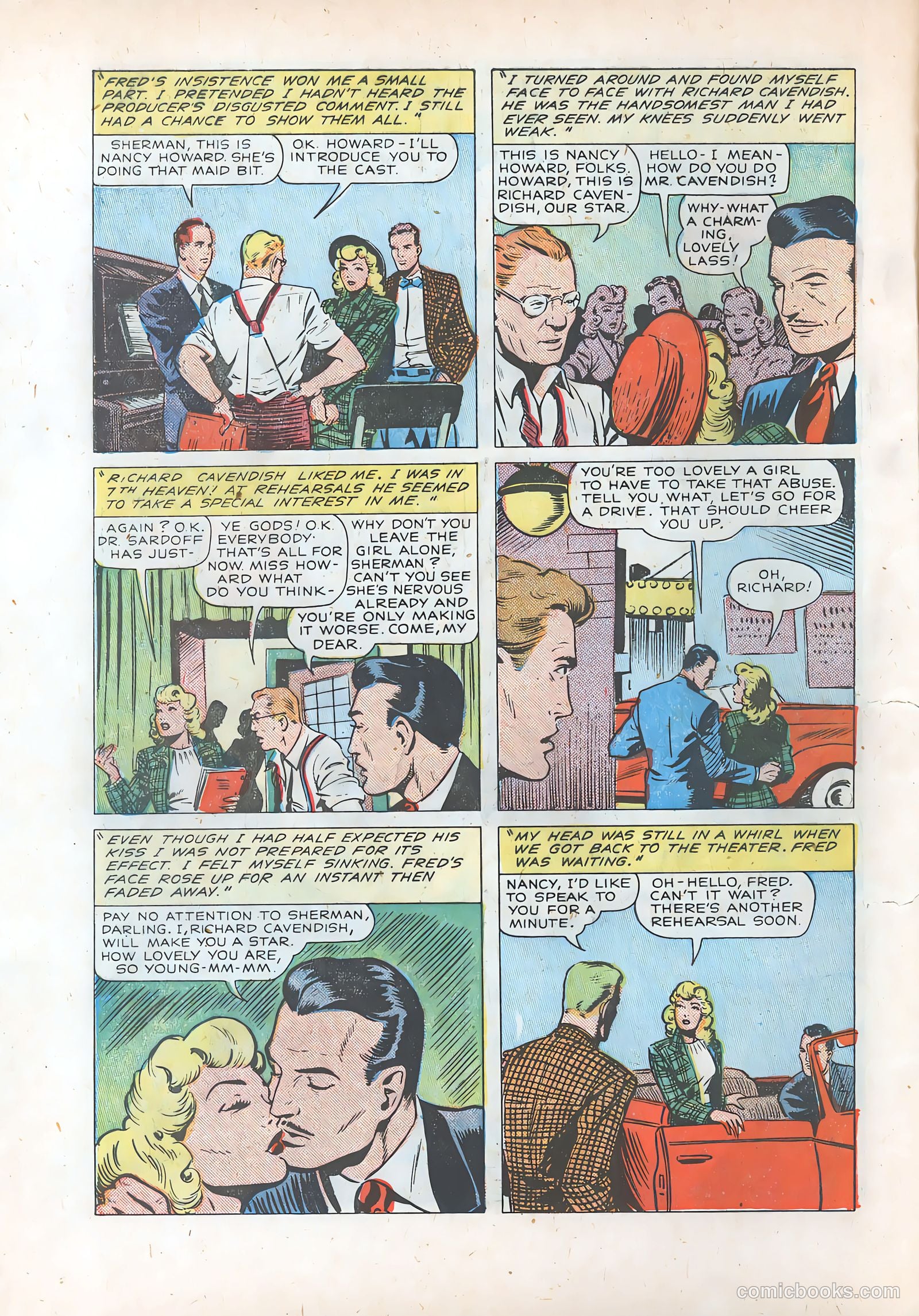 Pictorial Romances #6 (1951) — page 8 of 36