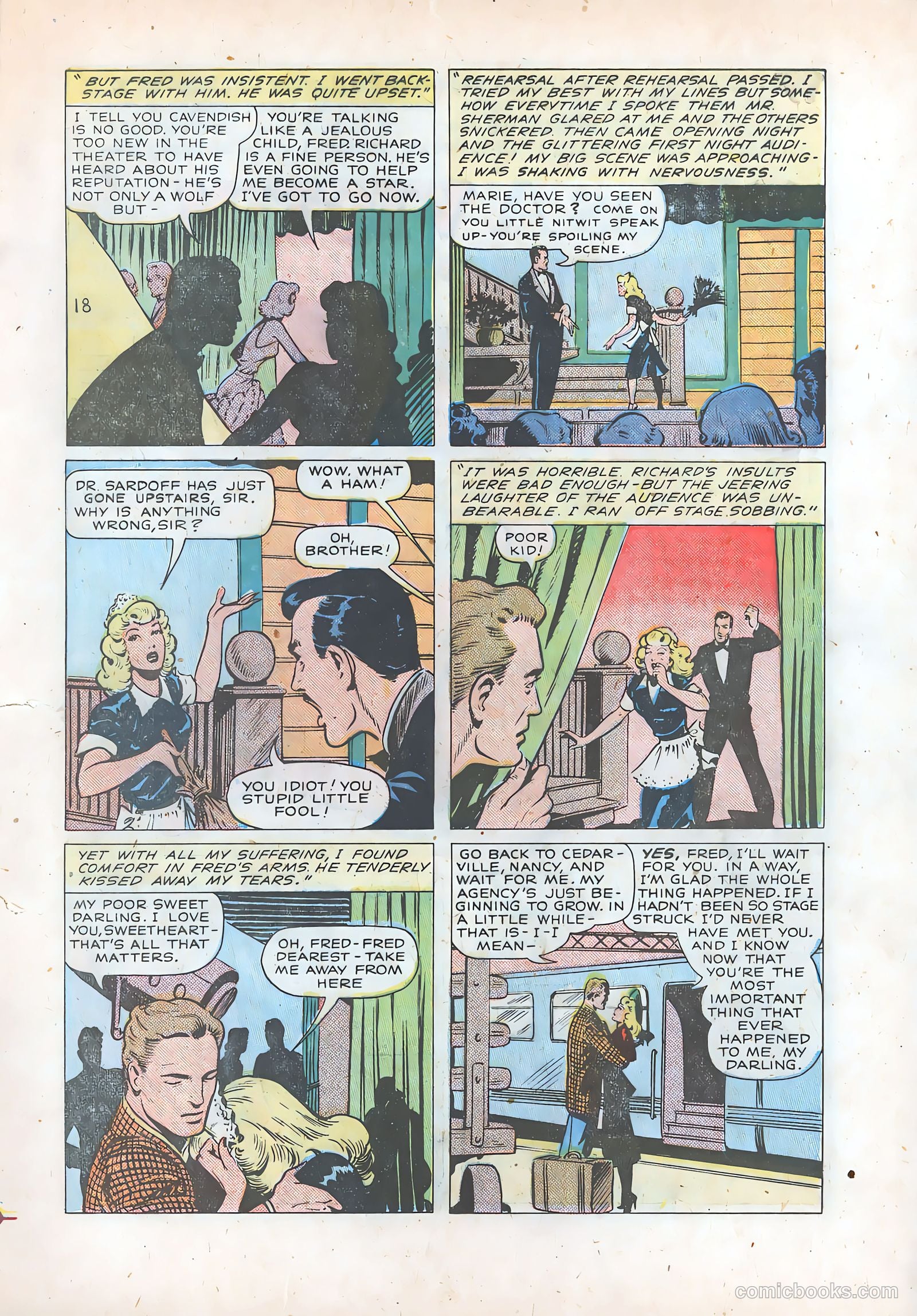 Pictorial Romances #6 (1951) — page 9 of 36