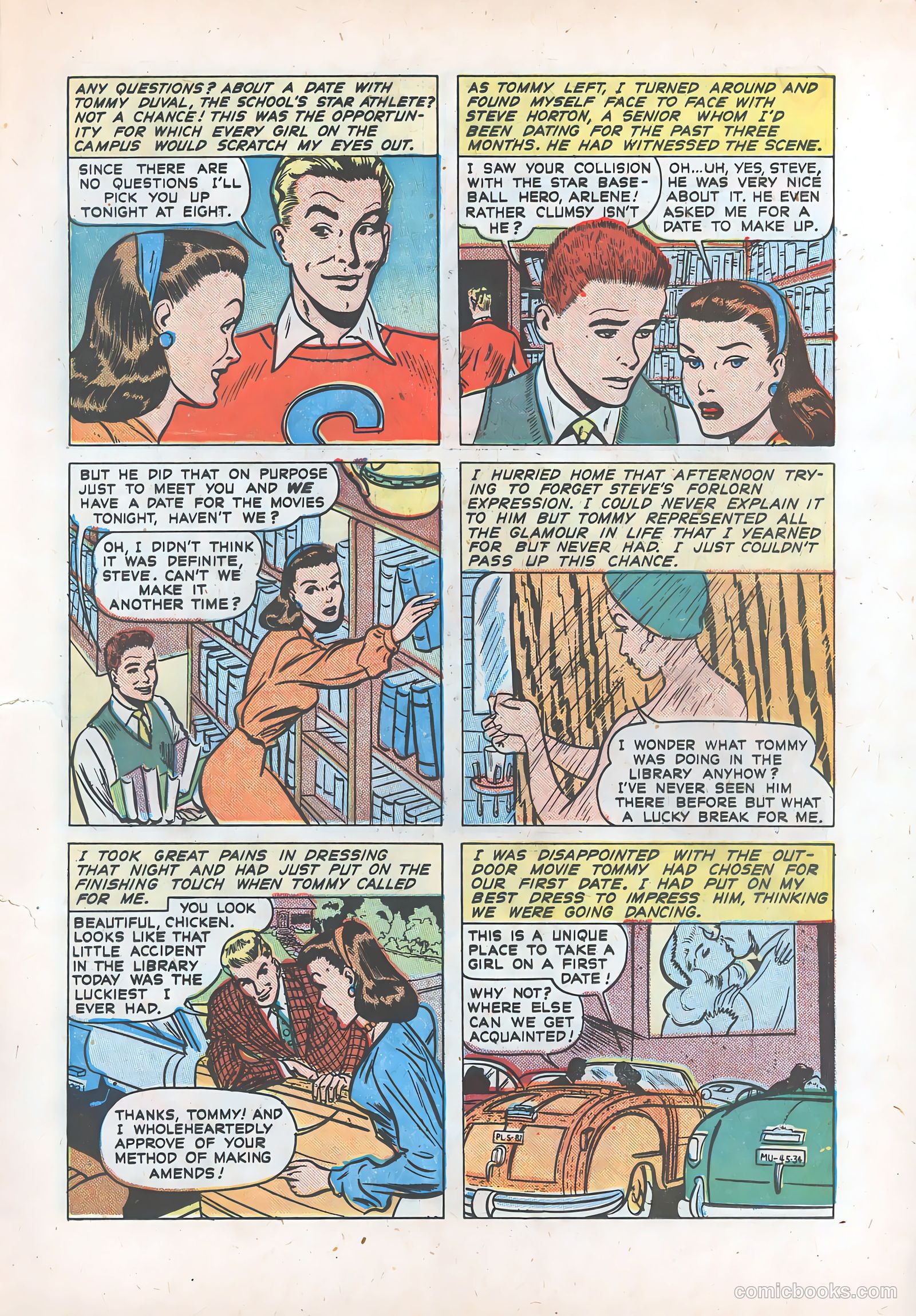Pictorial Romances #6 (1951) — page 11 of 36