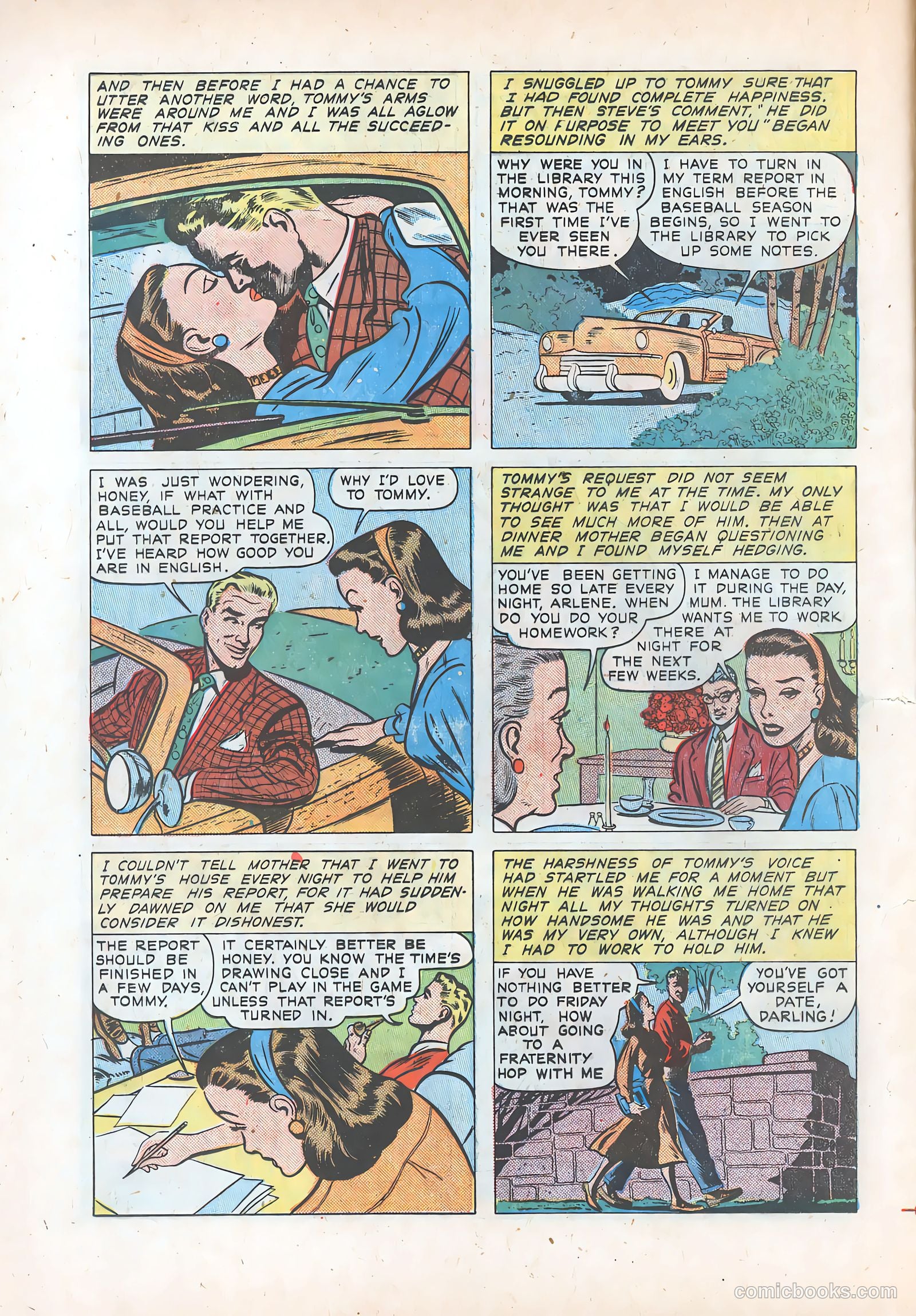 Pictorial Romances #6 (1951) — page 12 of 36