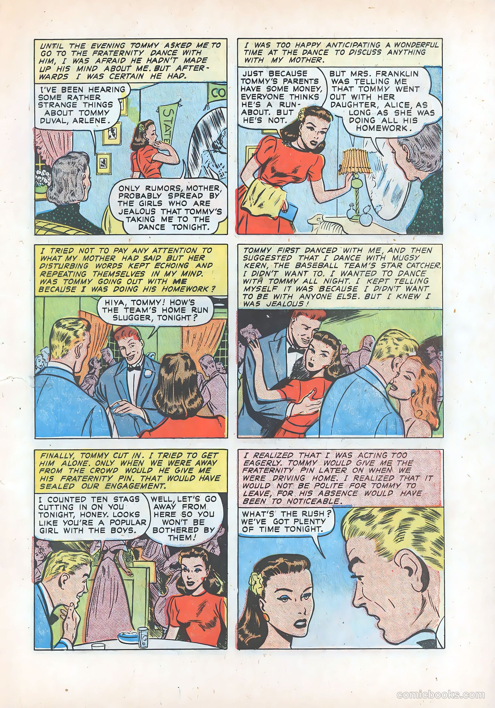 Pictorial Romances #6 (1951) — page 13 of 36