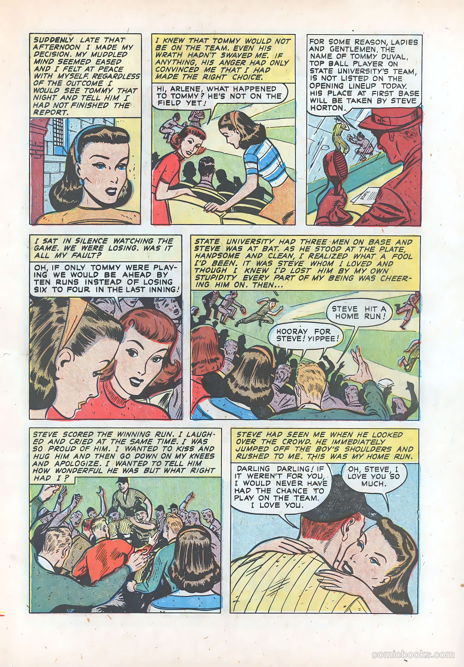 Pictorial Romances #6 (1951) — page 15 of 36