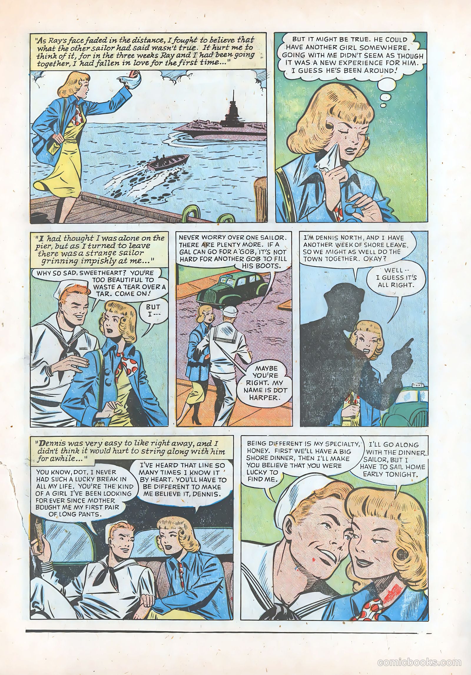 Pictorial Romances #6 (1951) — page 17 of 36