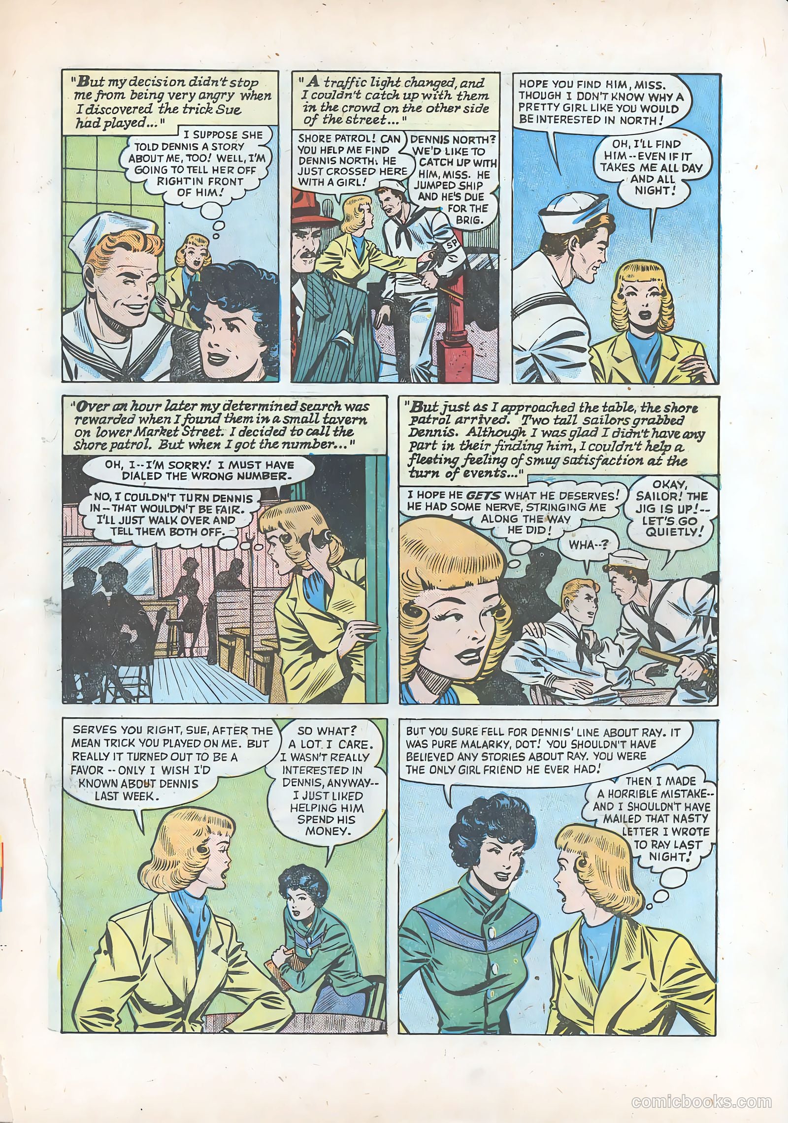 Pictorial Romances #6 (1951) — page 19 of 36