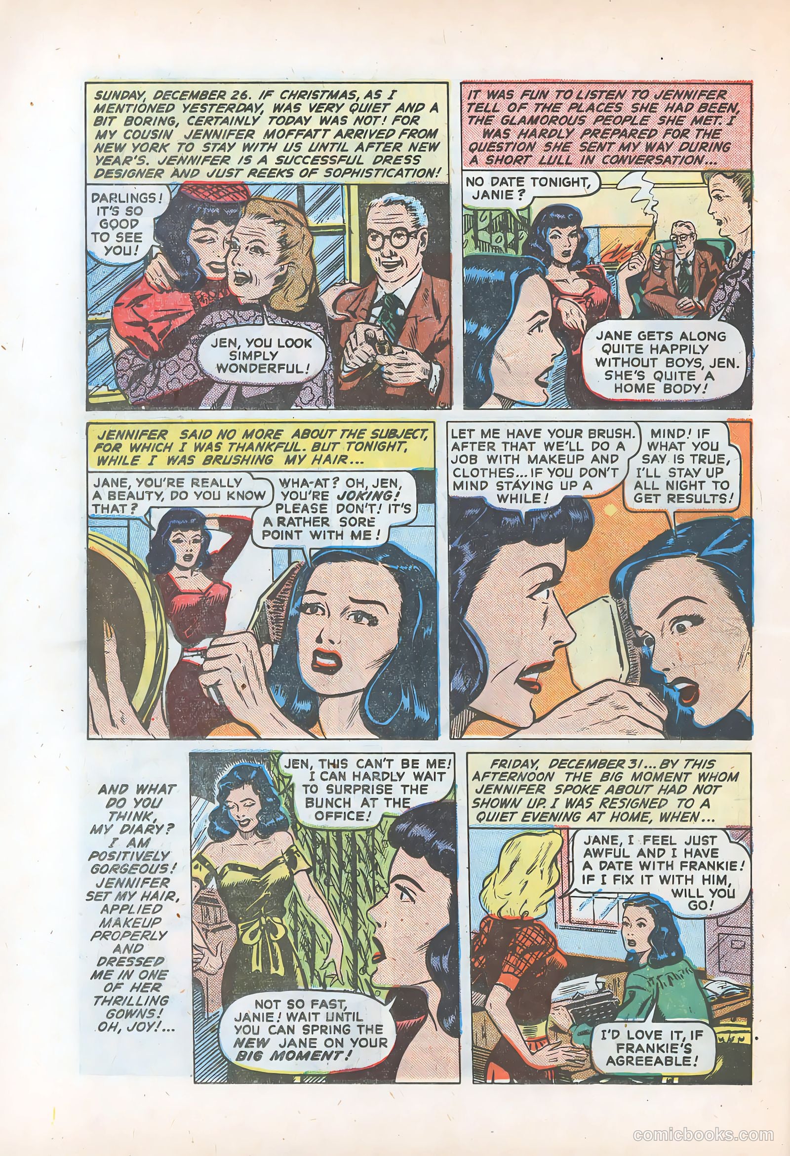 Pictorial Romances #6 (1951) — page 26 of 36