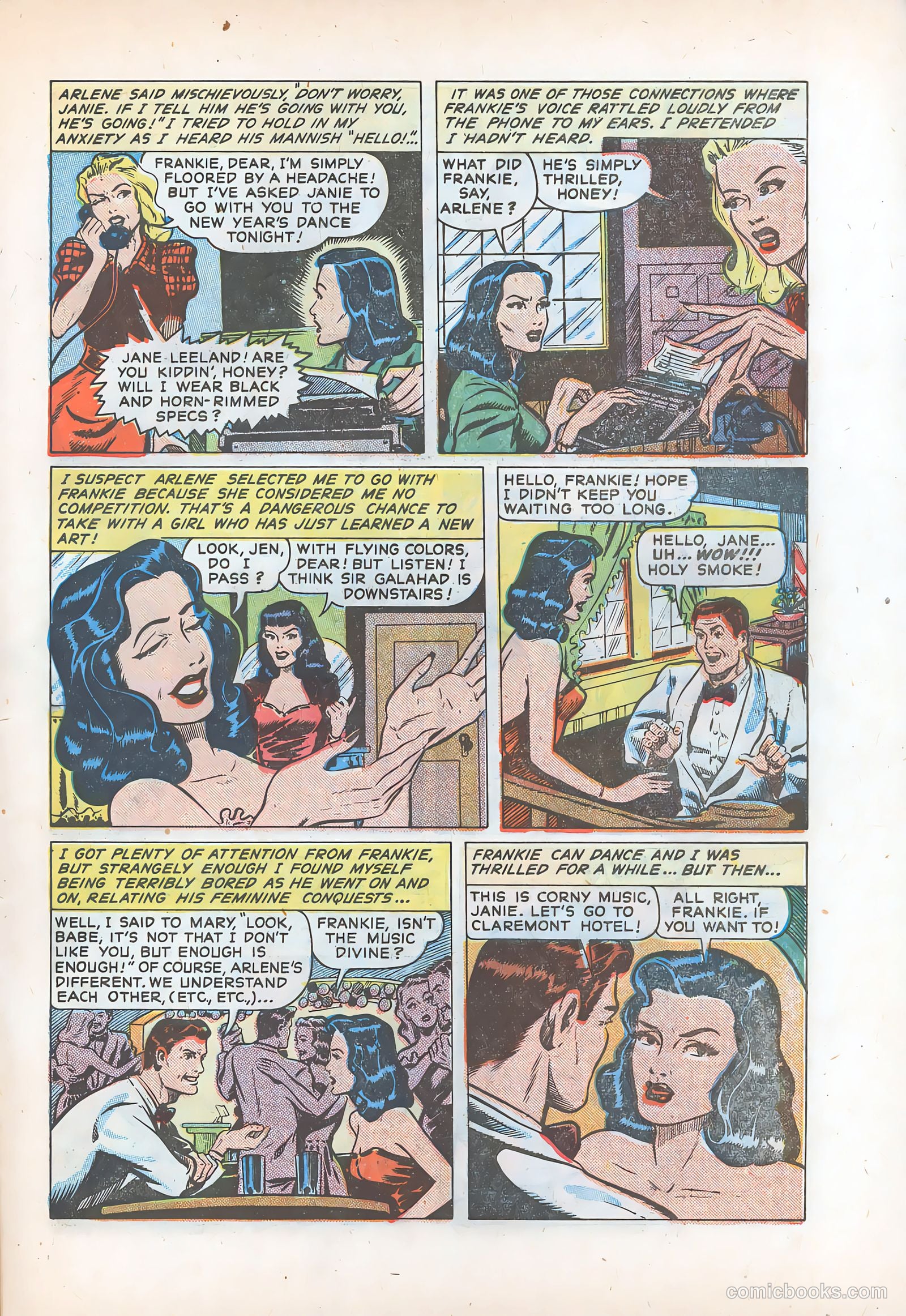 Pictorial Romances #6 (1951) — page 27 of 36
