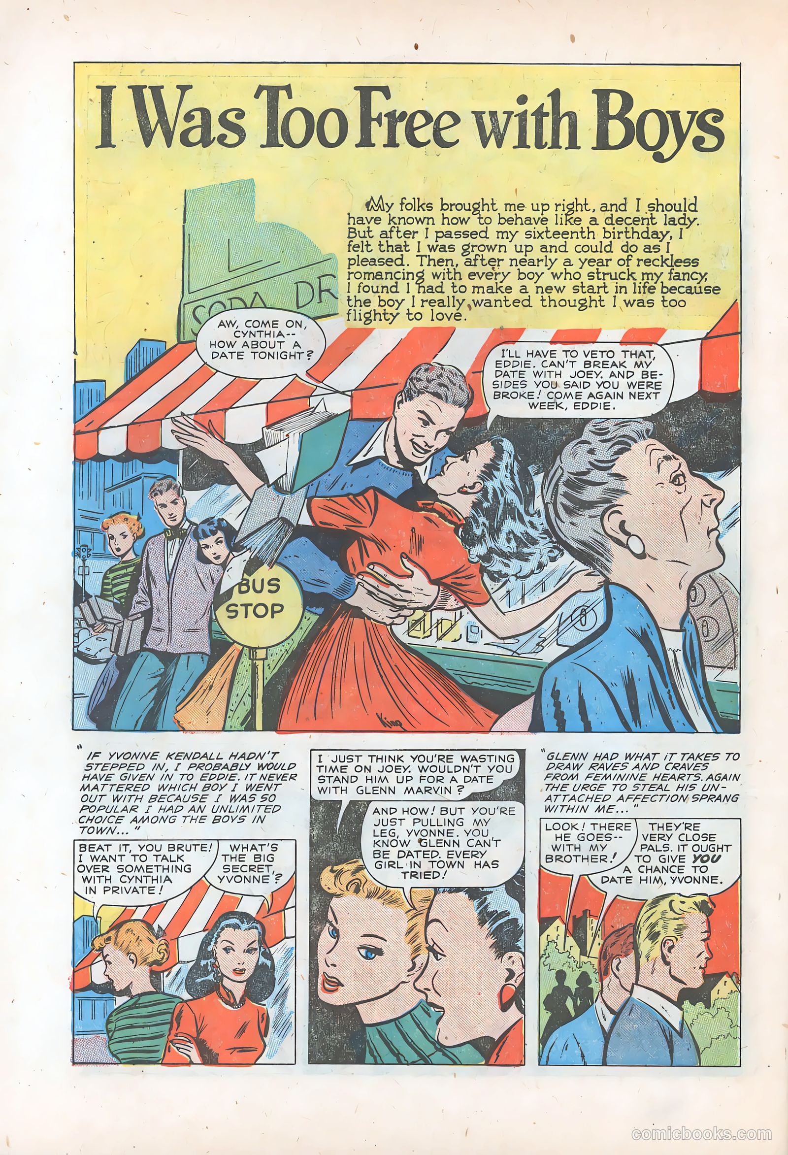 Pictorial Romances #6 (1951) — page 30 of 36