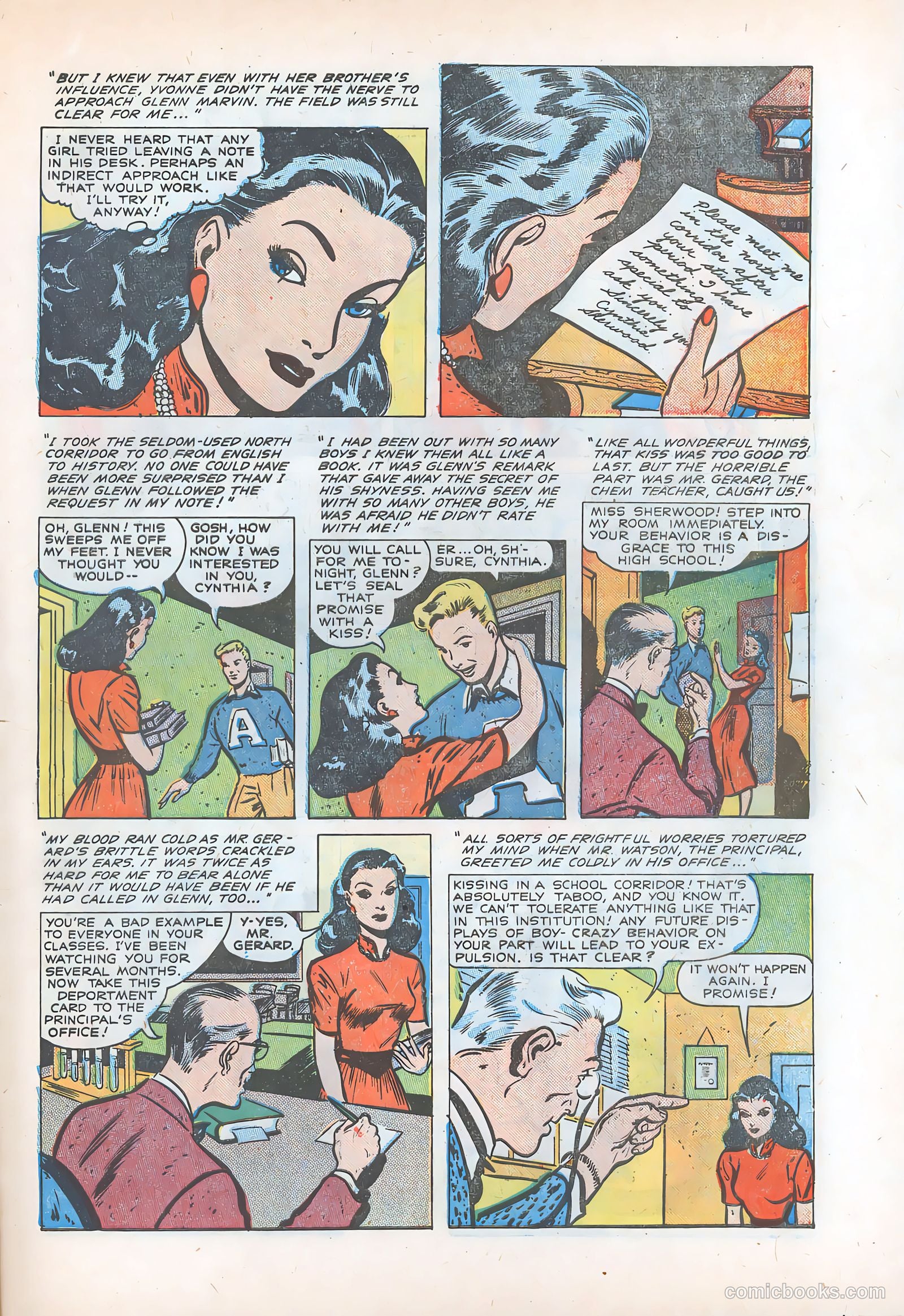 Pictorial Romances #6 (1951) — page 31 of 36