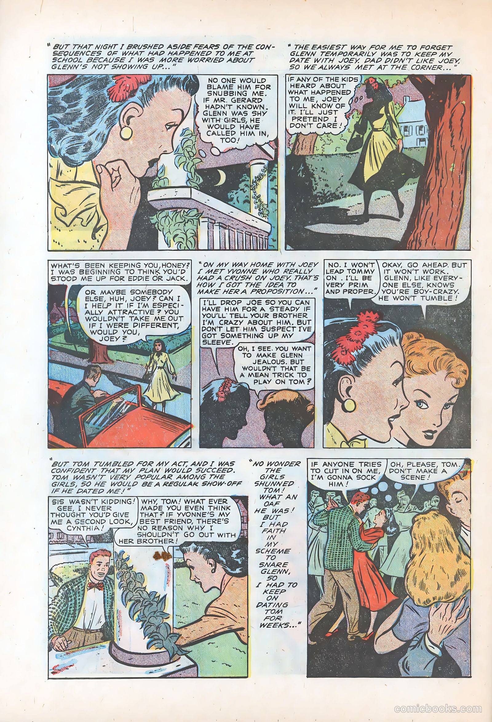 Pictorial Romances #6 (1951) — page 32 of 36