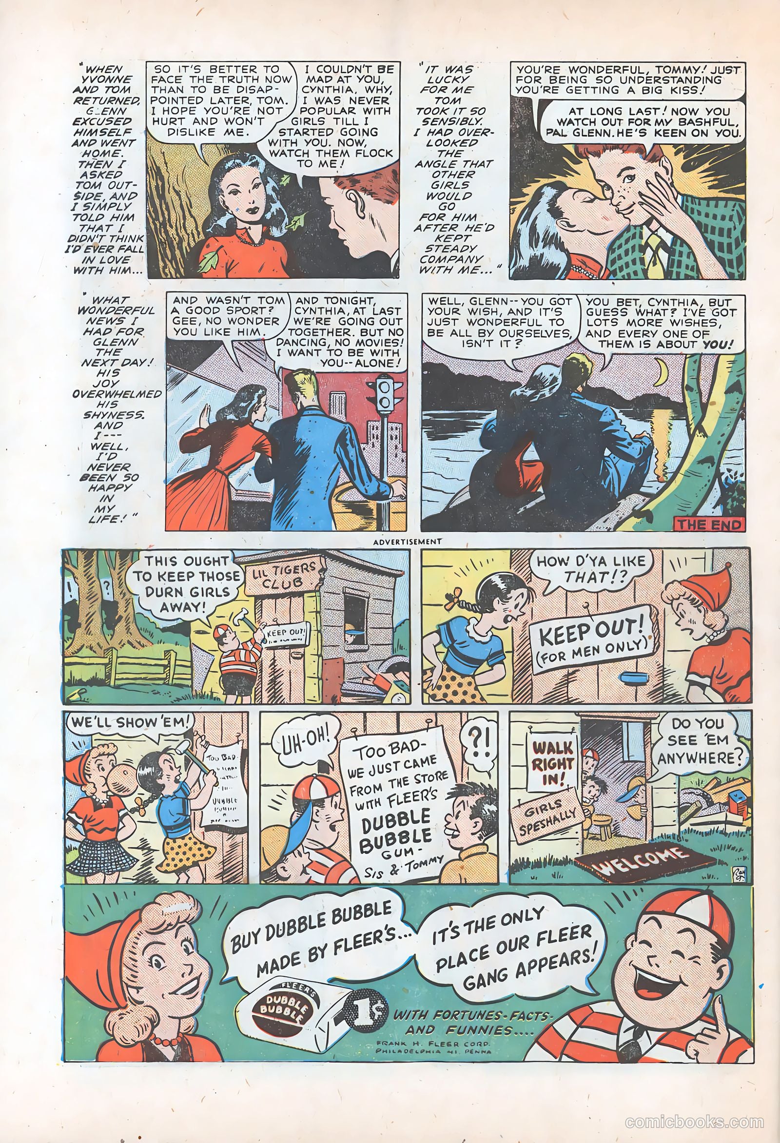 Pictorial Romances #6 (1951) — page 34 of 36