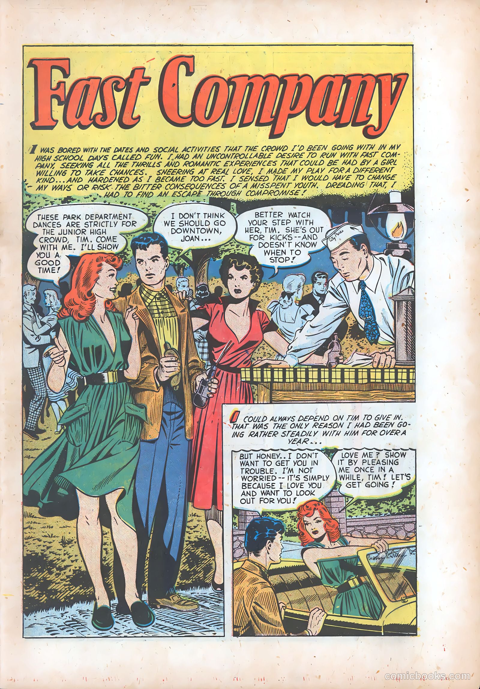 Pictorial Romances #7 (1951) — page 4 of 37
