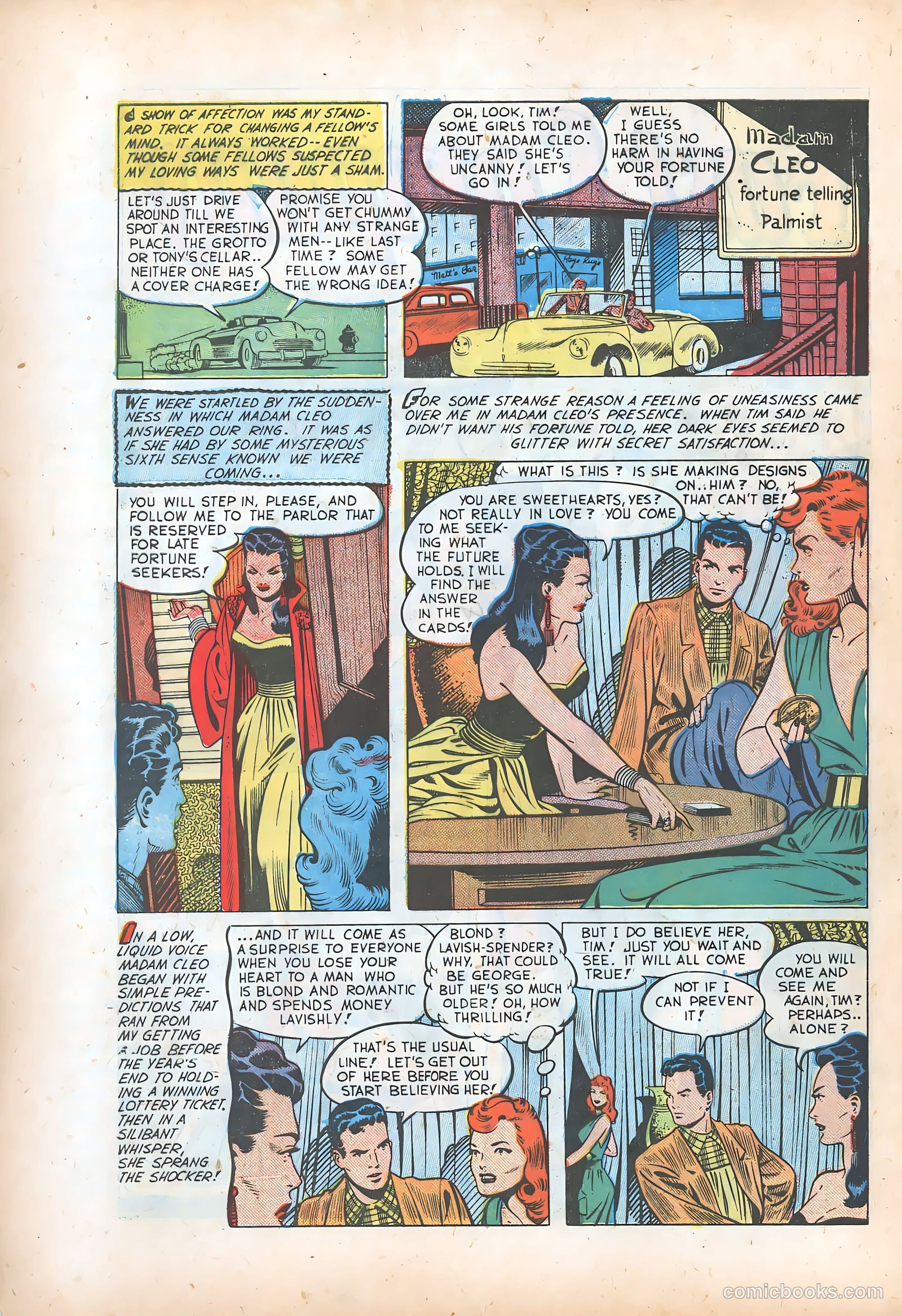 Pictorial Romances #7 (1951) — page 5 of 37