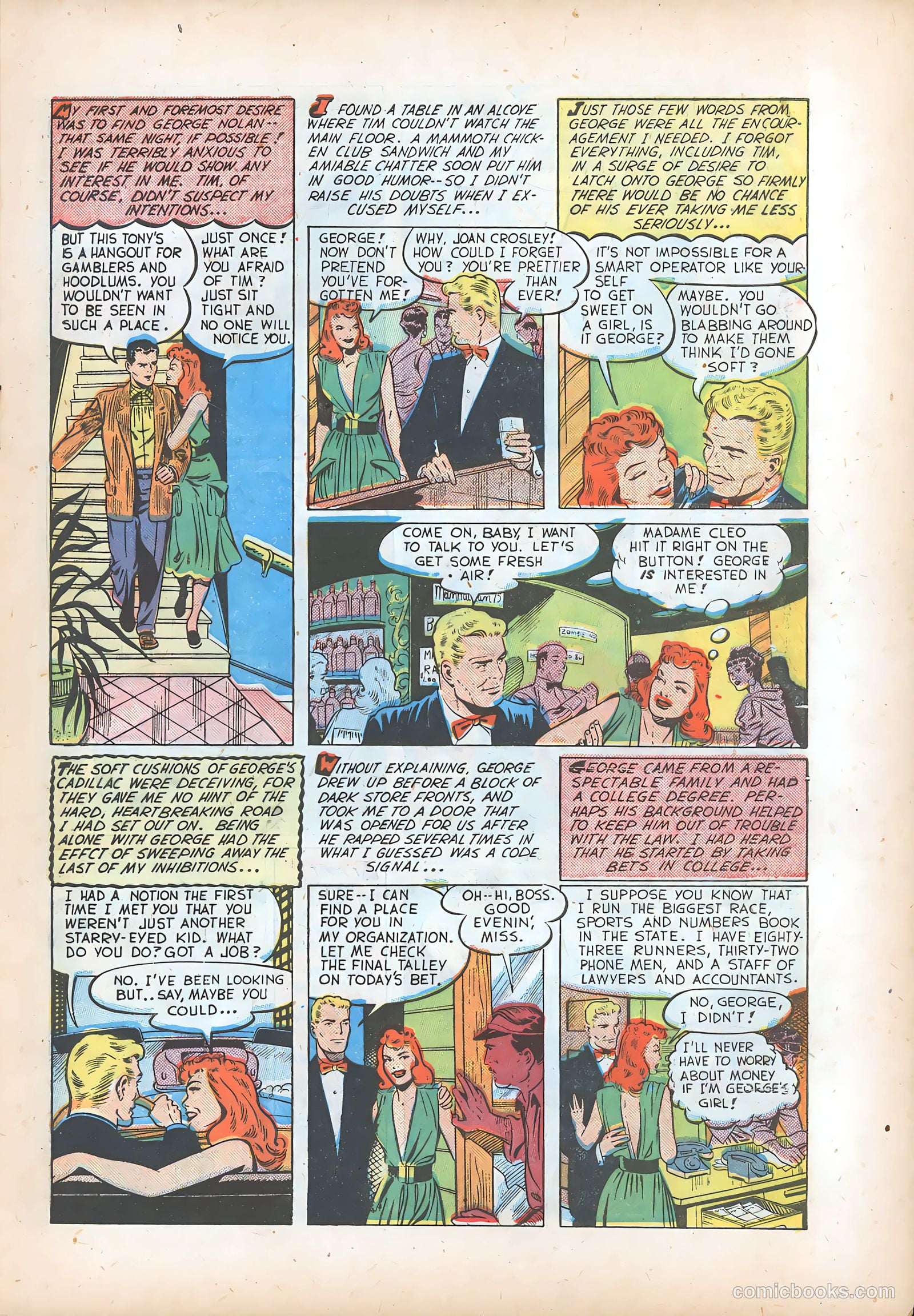 Pictorial Romances #7 (1951) — page 6 of 37