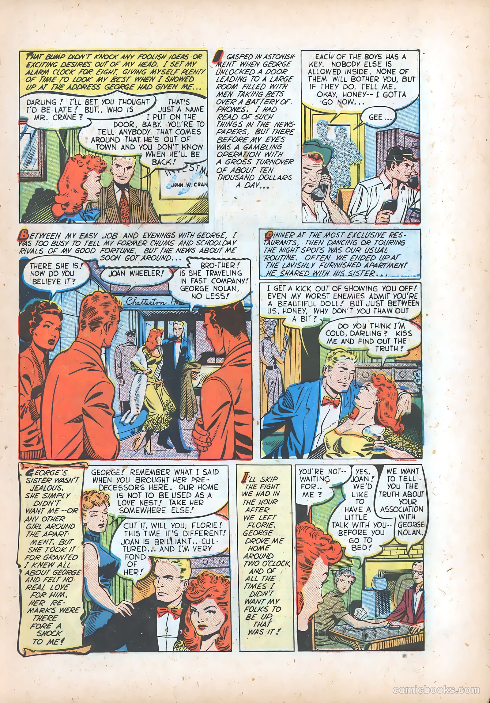 Pictorial Romances #7 (1951) — page 8 of 37