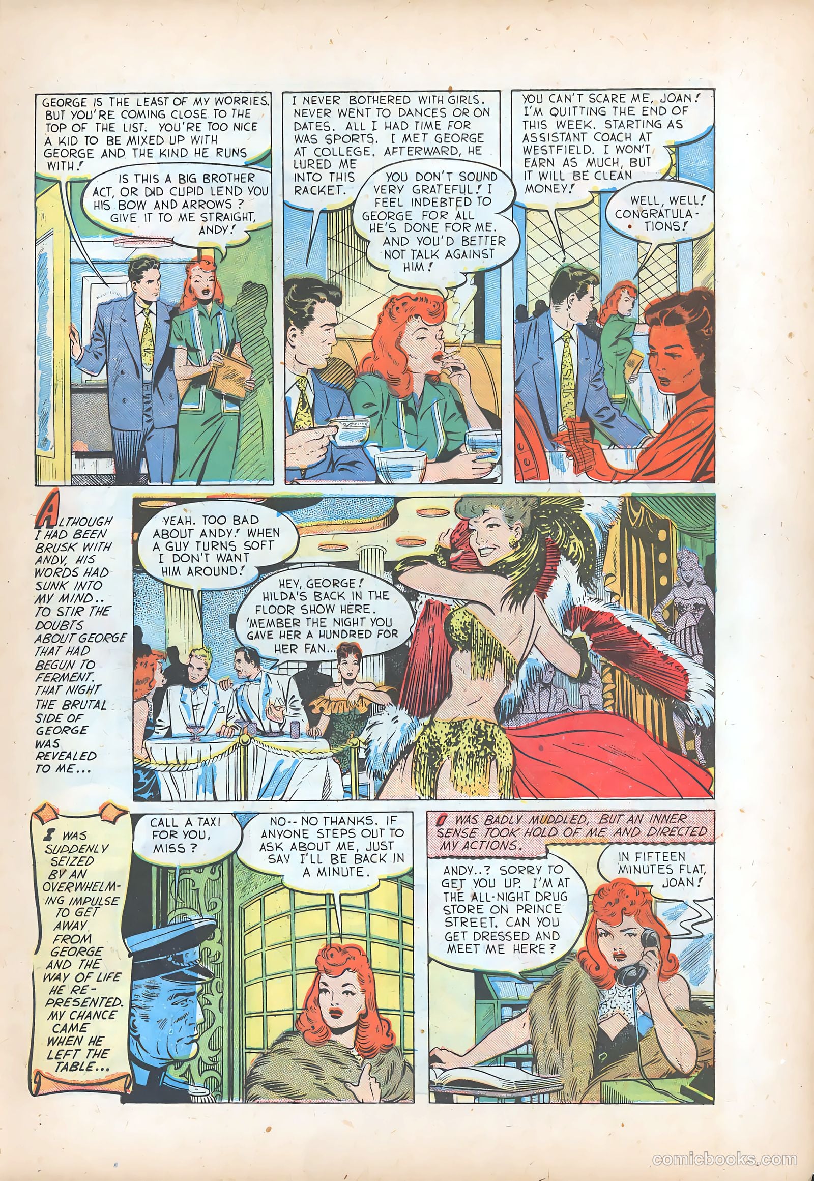 Pictorial Romances #7 (1951) — page 10 of 37