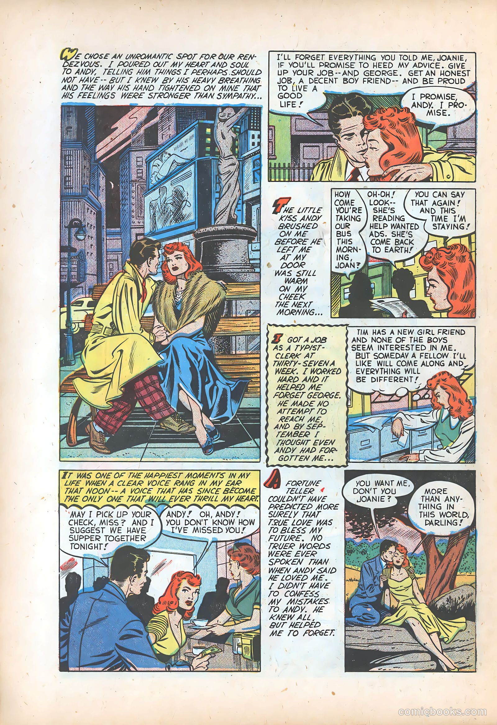 Pictorial Romances #7 (1951) — page 11 of 37