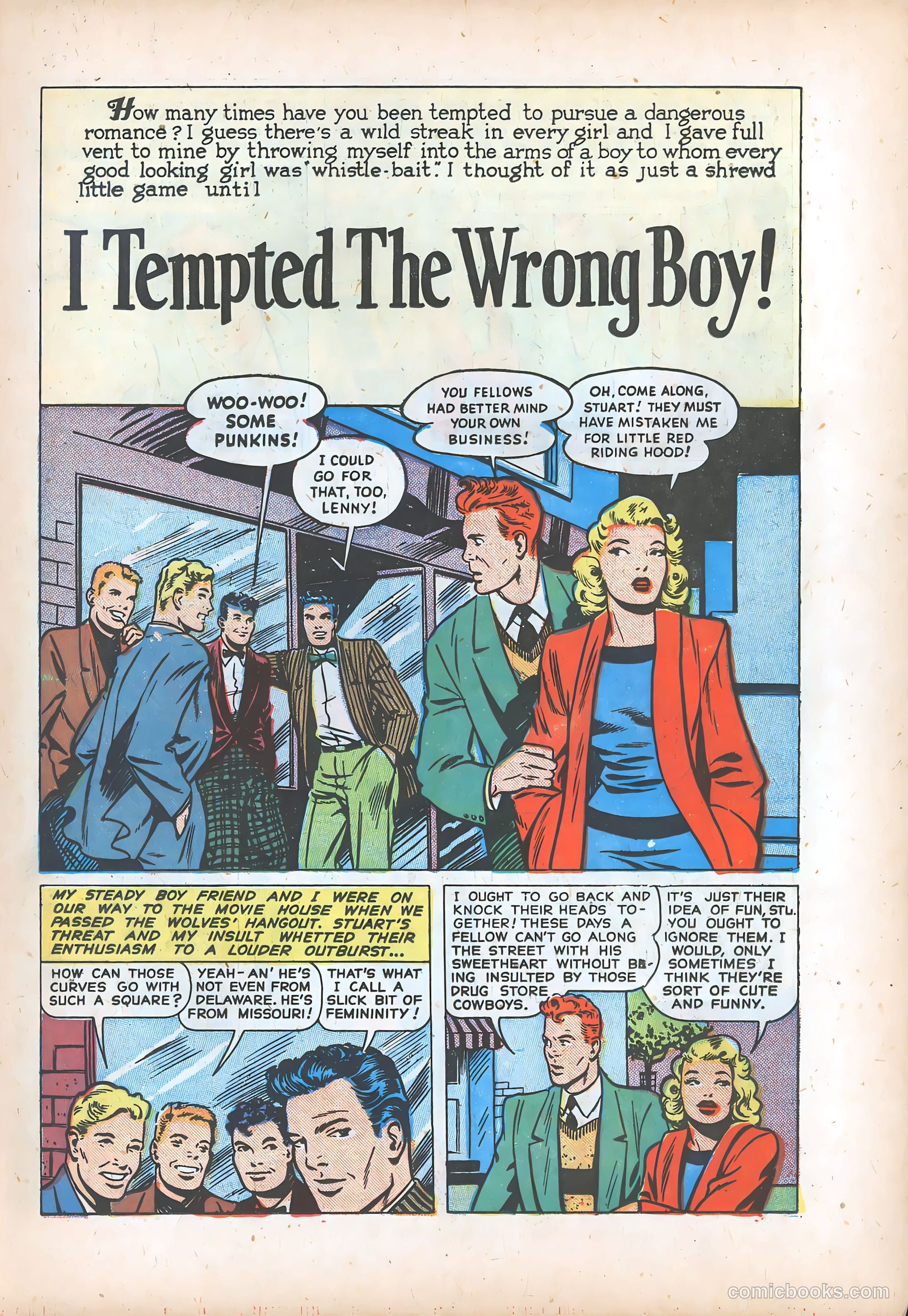 Pictorial Romances #7 (1951) — page 12 of 37
