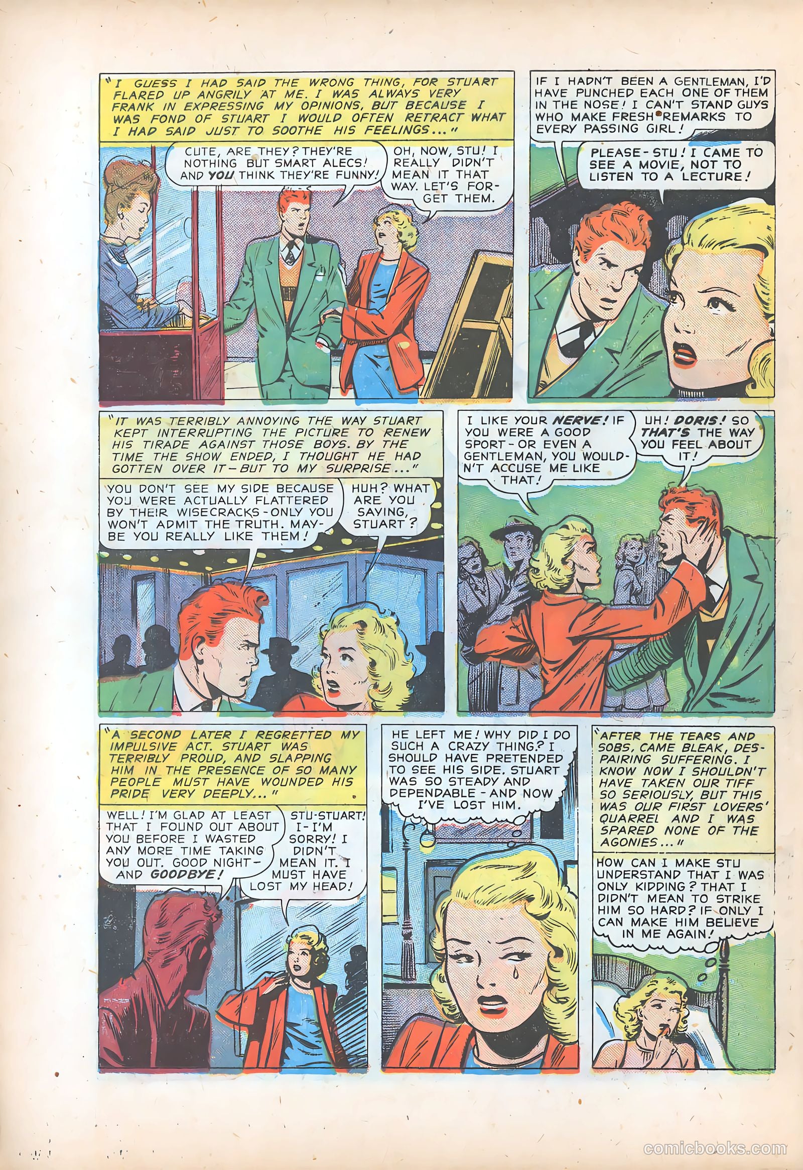 Pictorial Romances #7 (1951) — page 13 of 37
