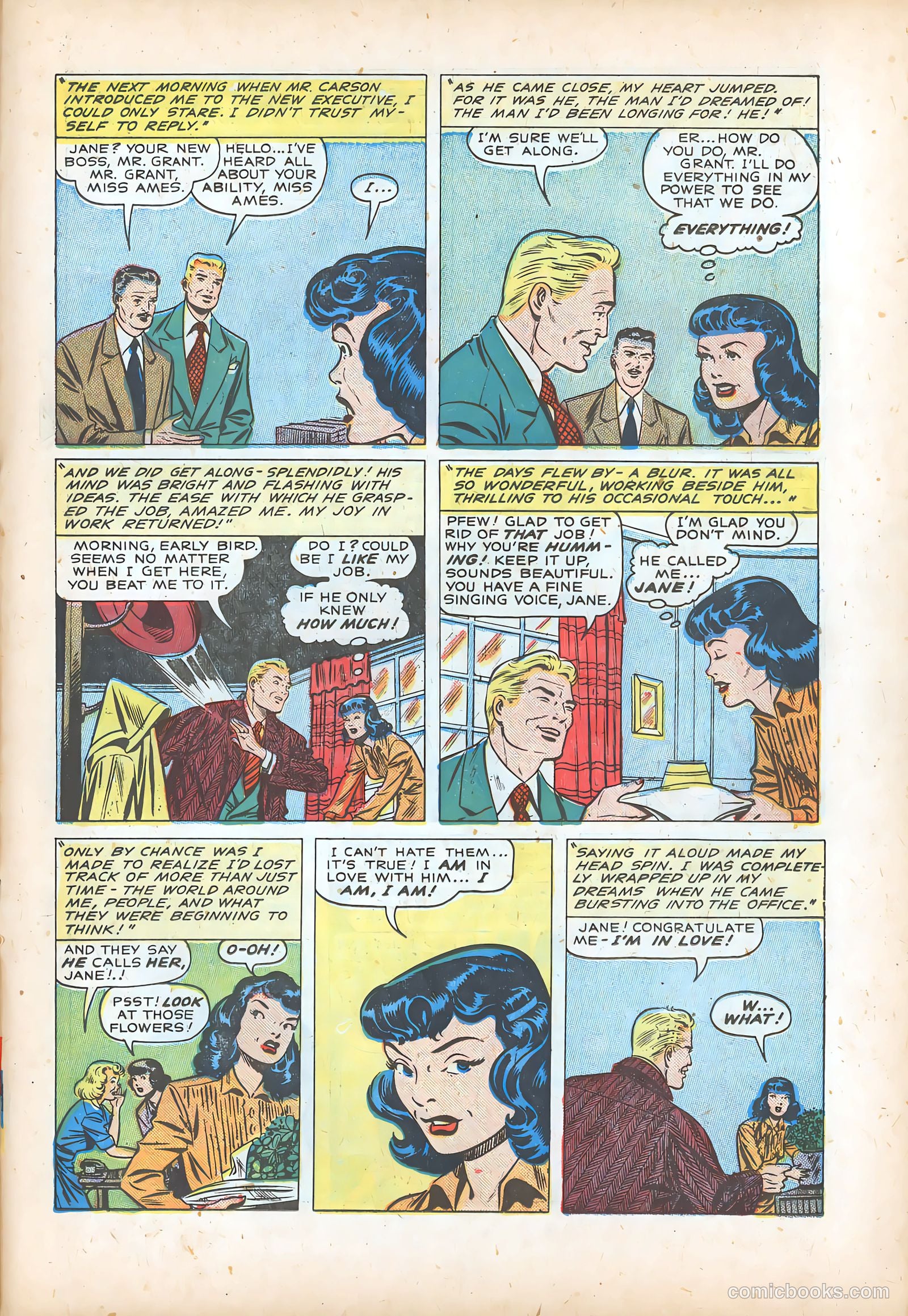 Pictorial Romances #7 (1951) — page 24 of 37