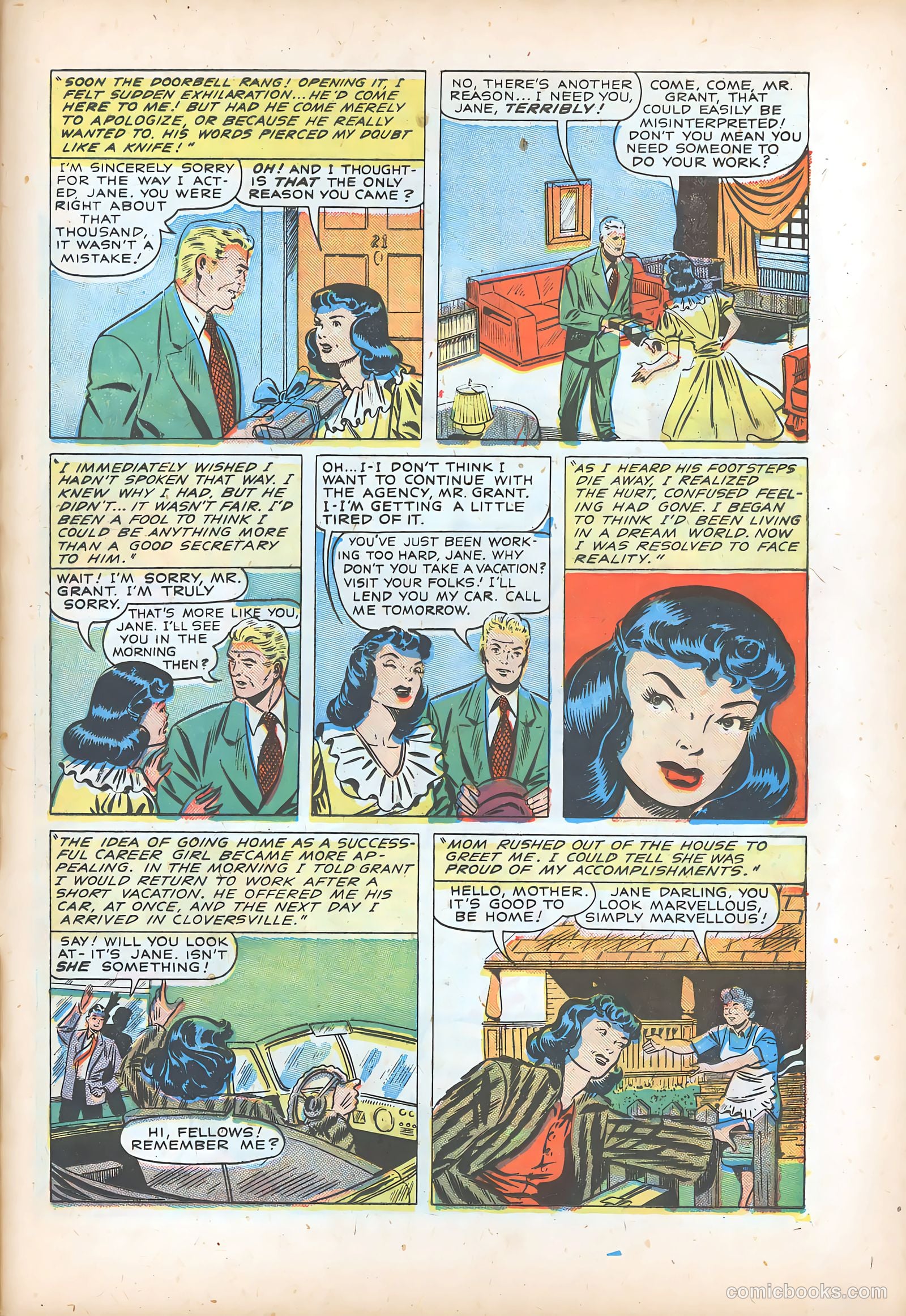 Pictorial Romances #7 (1951) — page 26 of 37