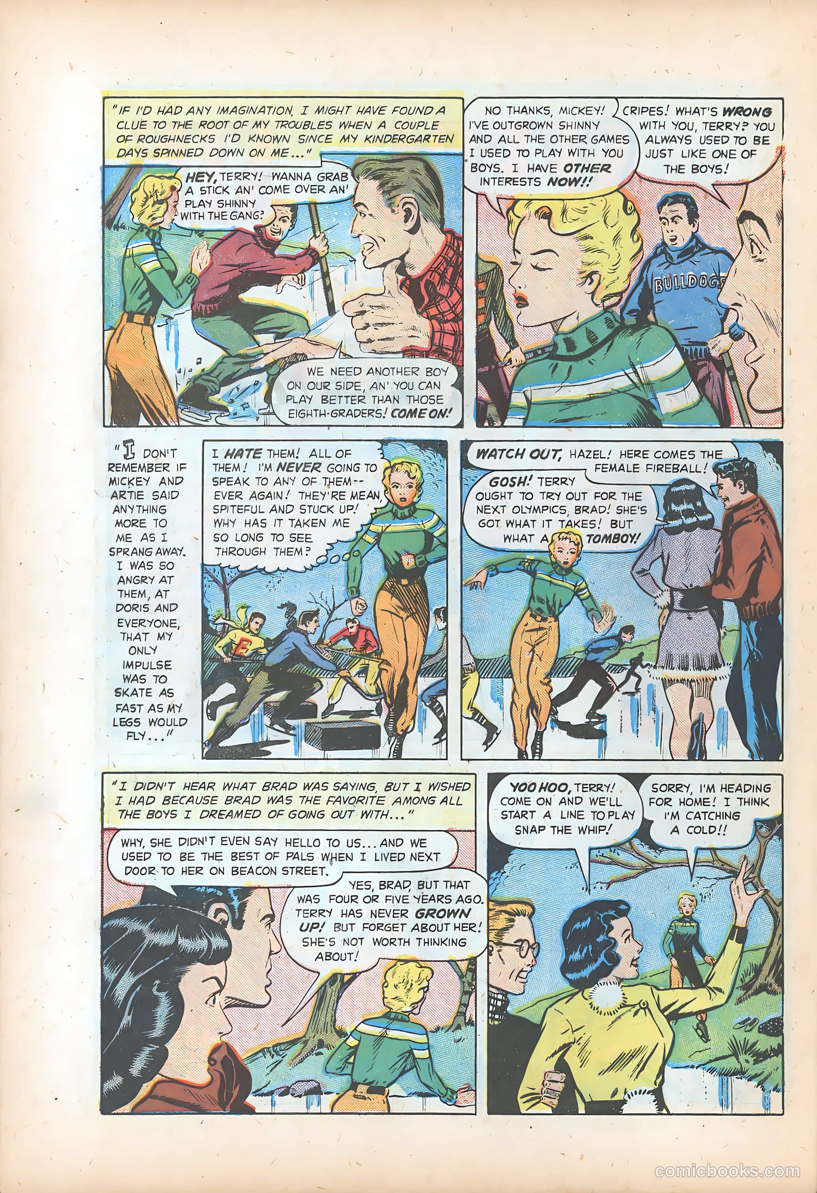 Pictorial Romances #7 (1951) — page 29 of 37