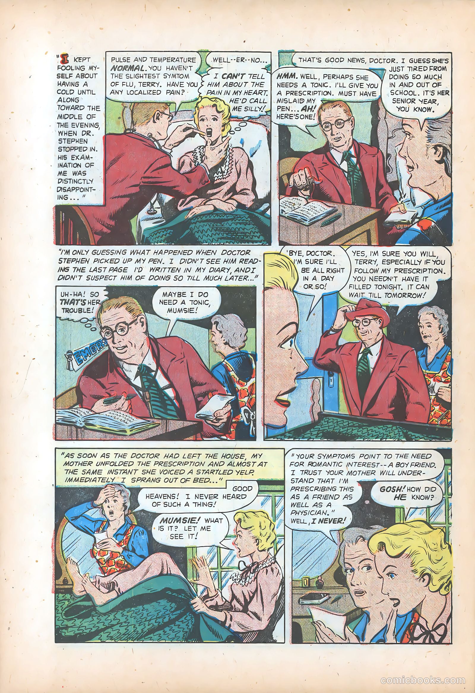 Pictorial Romances #7 (1951) — page 31 of 37
