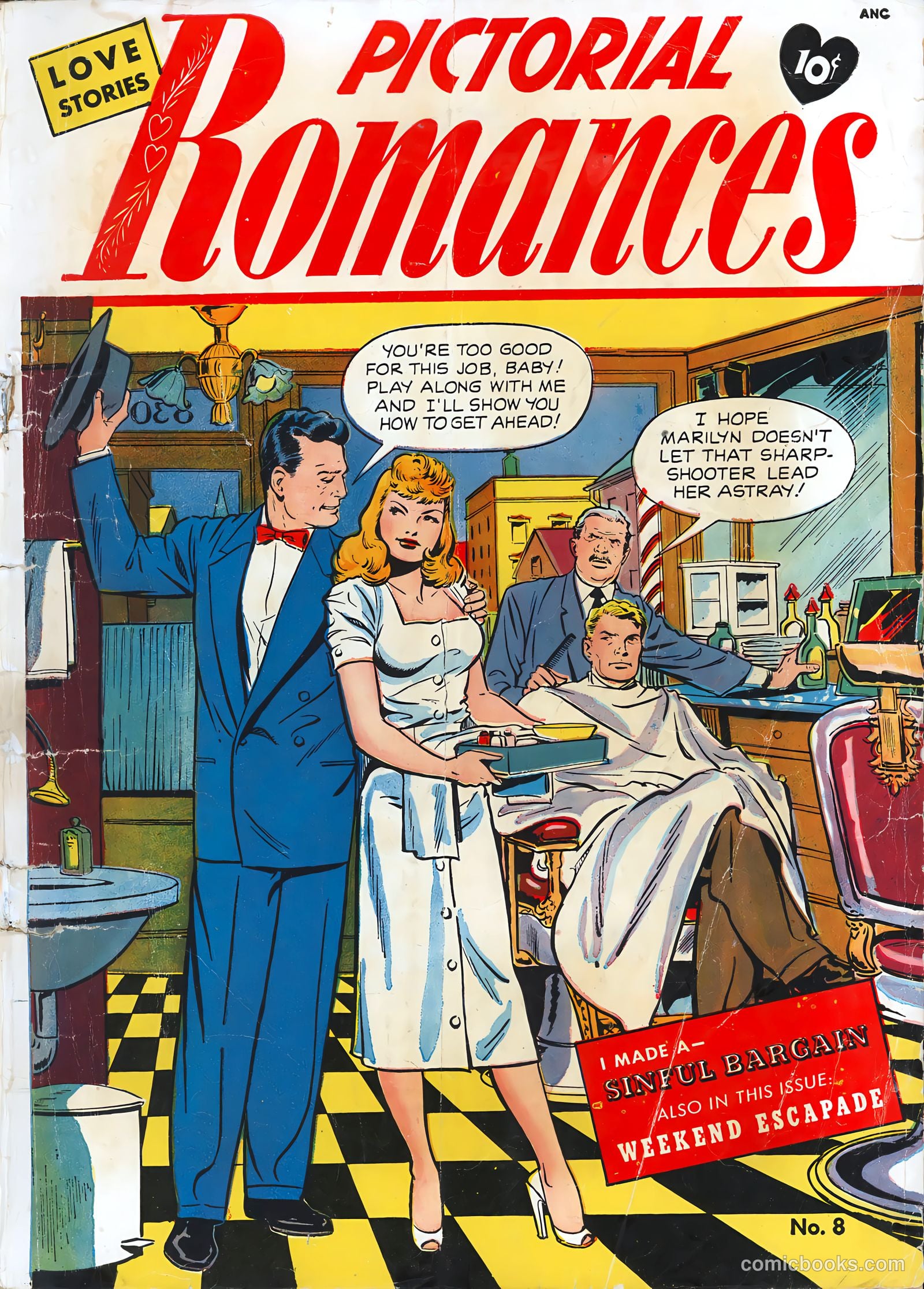 Pictorial Romances #8
